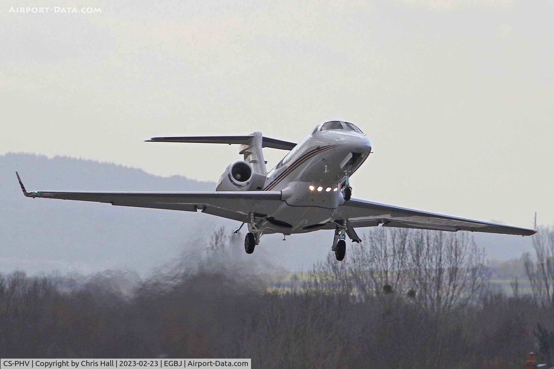 CS-PHV, 2022 Embraer EMB-505 Phenom 300 C/N 50500664, Staverton