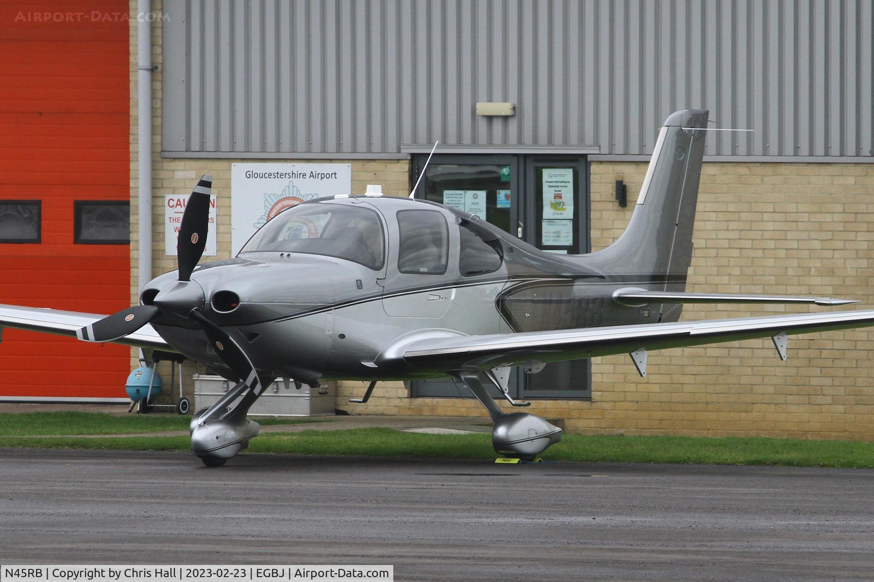 N45RB, 2022 Cirrus SR-22T C/N 8898, Staverton