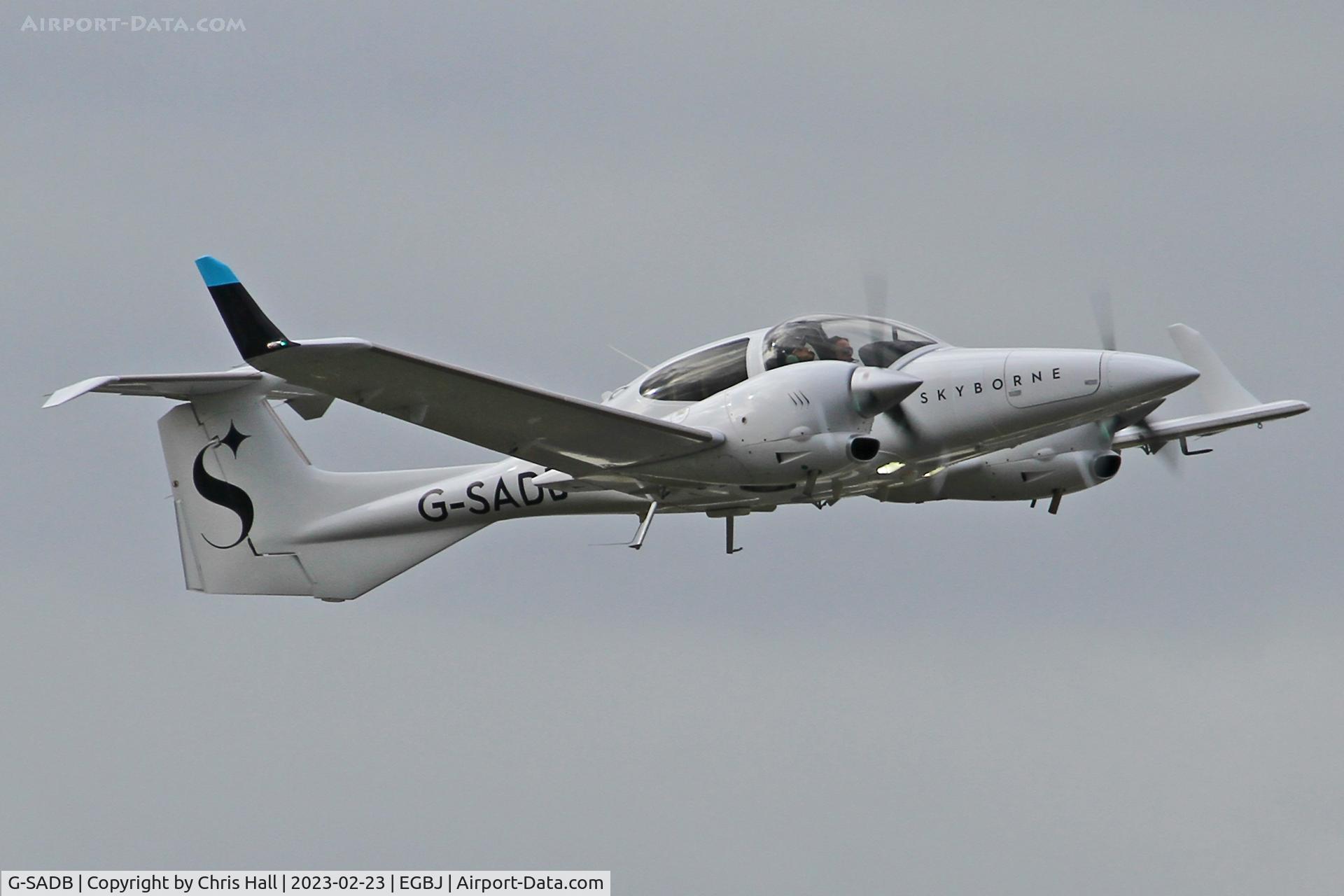 G-SADB, 2007 Diamond DA-42M Twin Star C/N 42.M003, Staverton