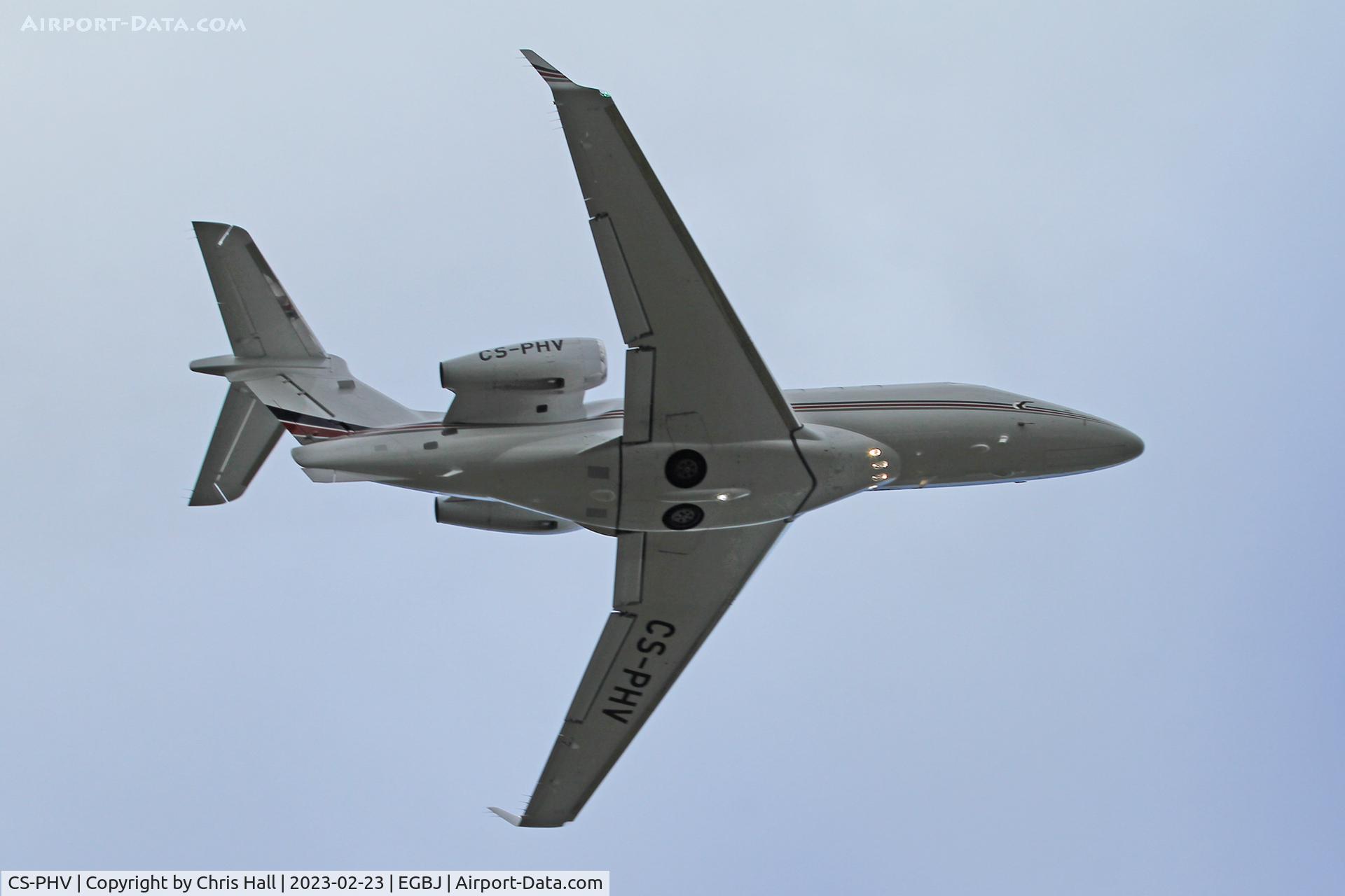 CS-PHV, 2022 Embraer EMB-505 Phenom 300 C/N 50500664, Staverton