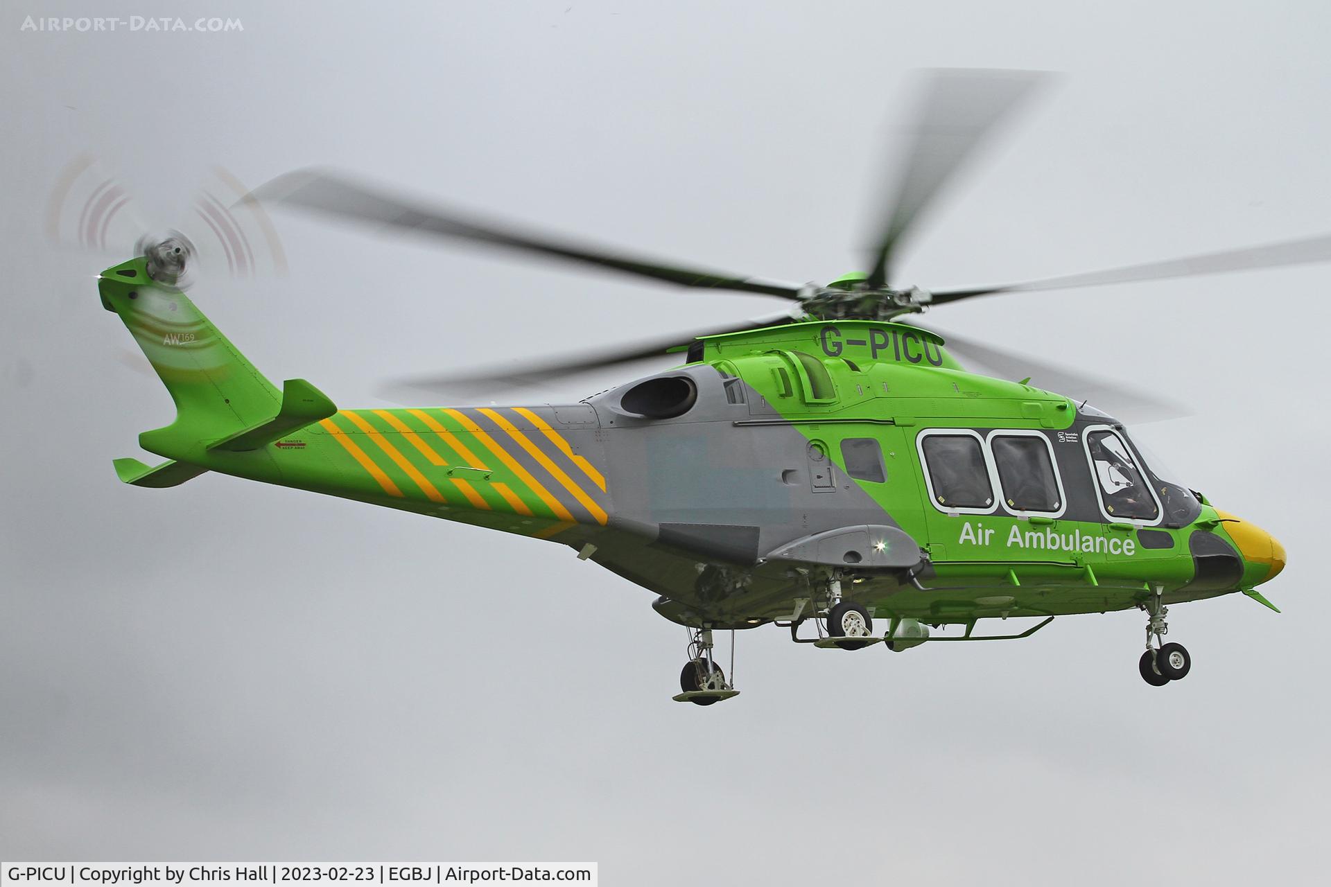 G-PICU, 2017 Leonardo AW169 C/N 69055, Staverton