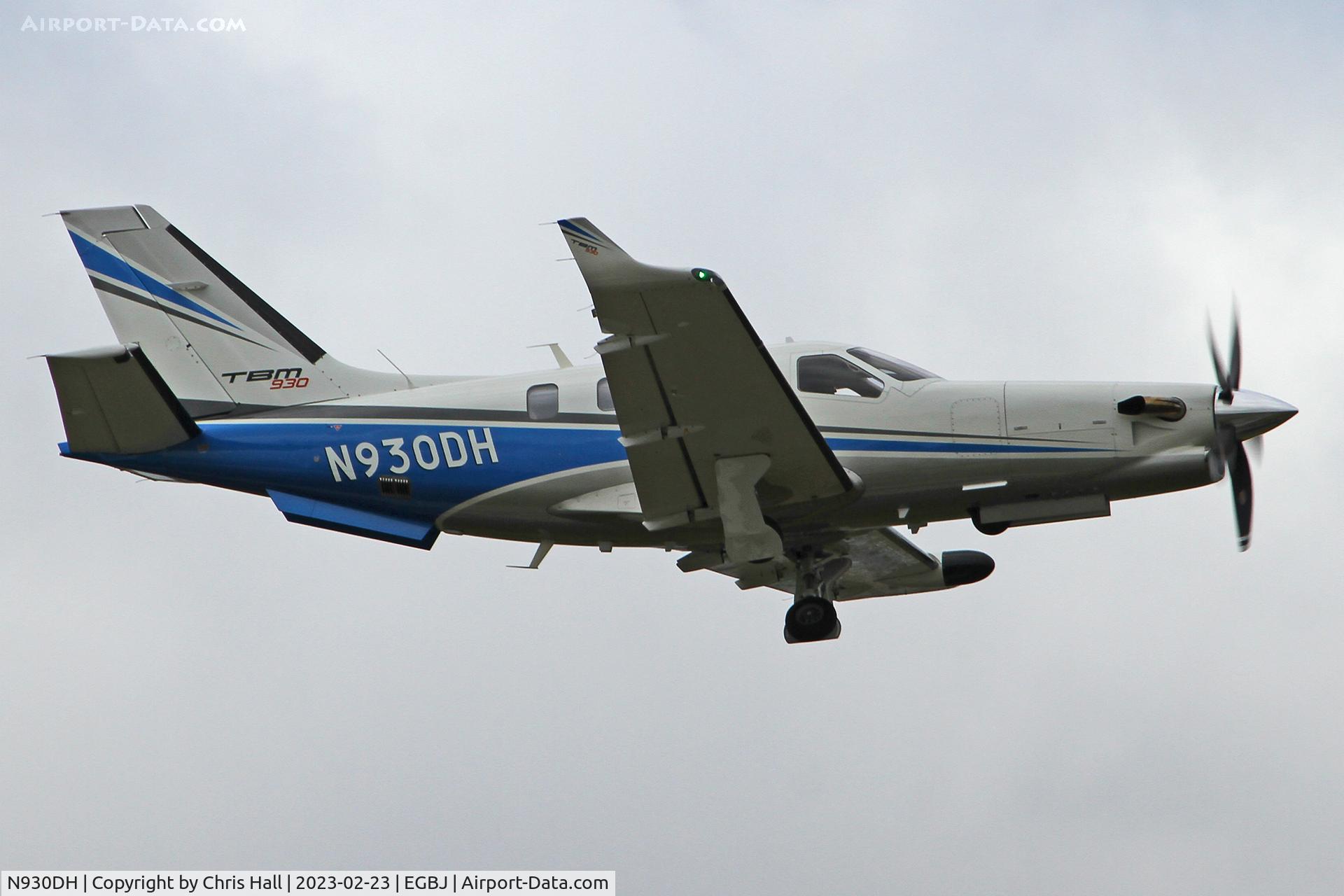 N930DH, 2018 Daher TBM-930 C/N 1257, Staverton