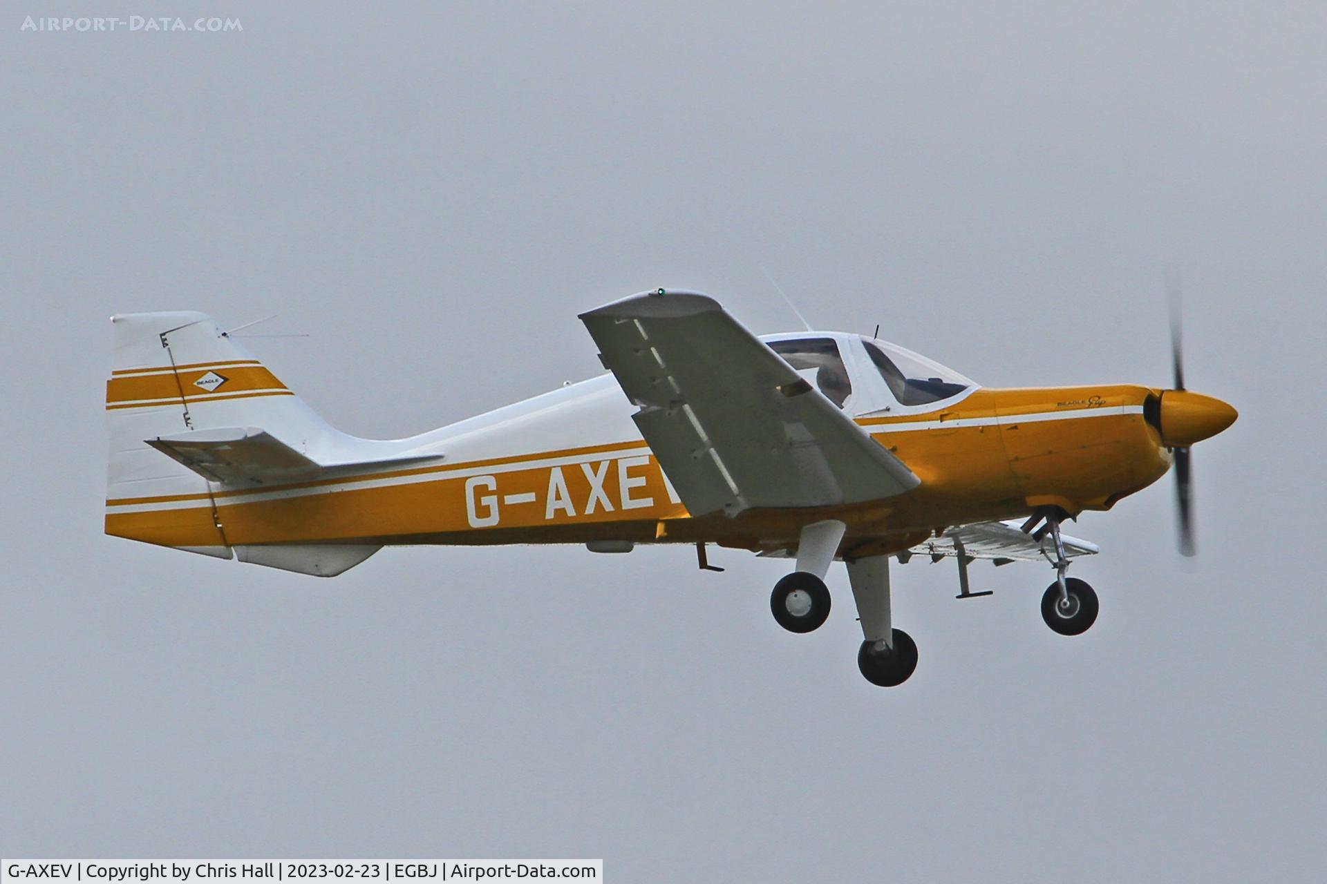 G-AXEV, 1969 Beagle B-121 Pup Series 2 (Pup 150) C/N B121-070, Staverton