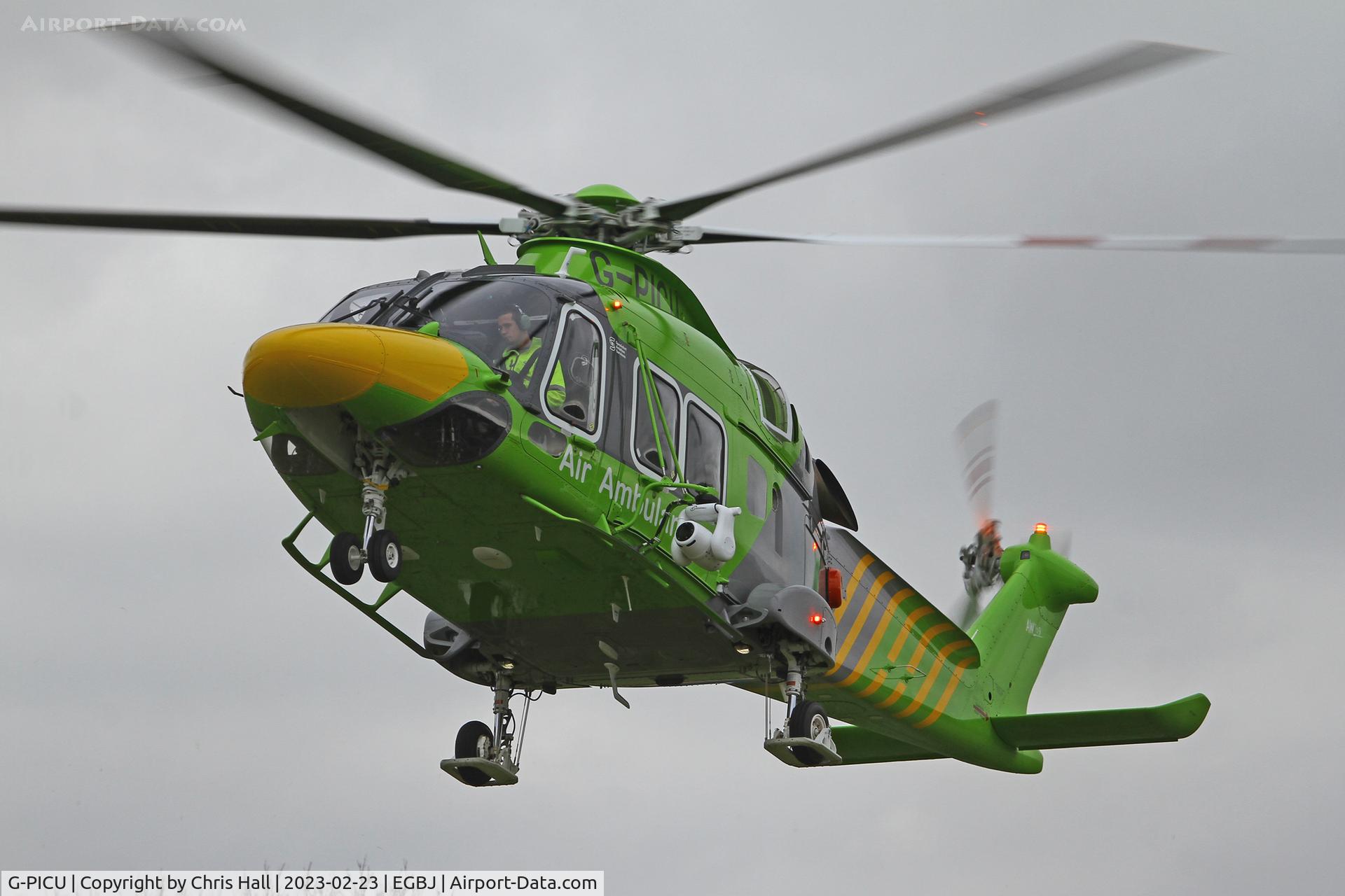 G-PICU, 2017 Leonardo AW169 C/N 69055, Staverton