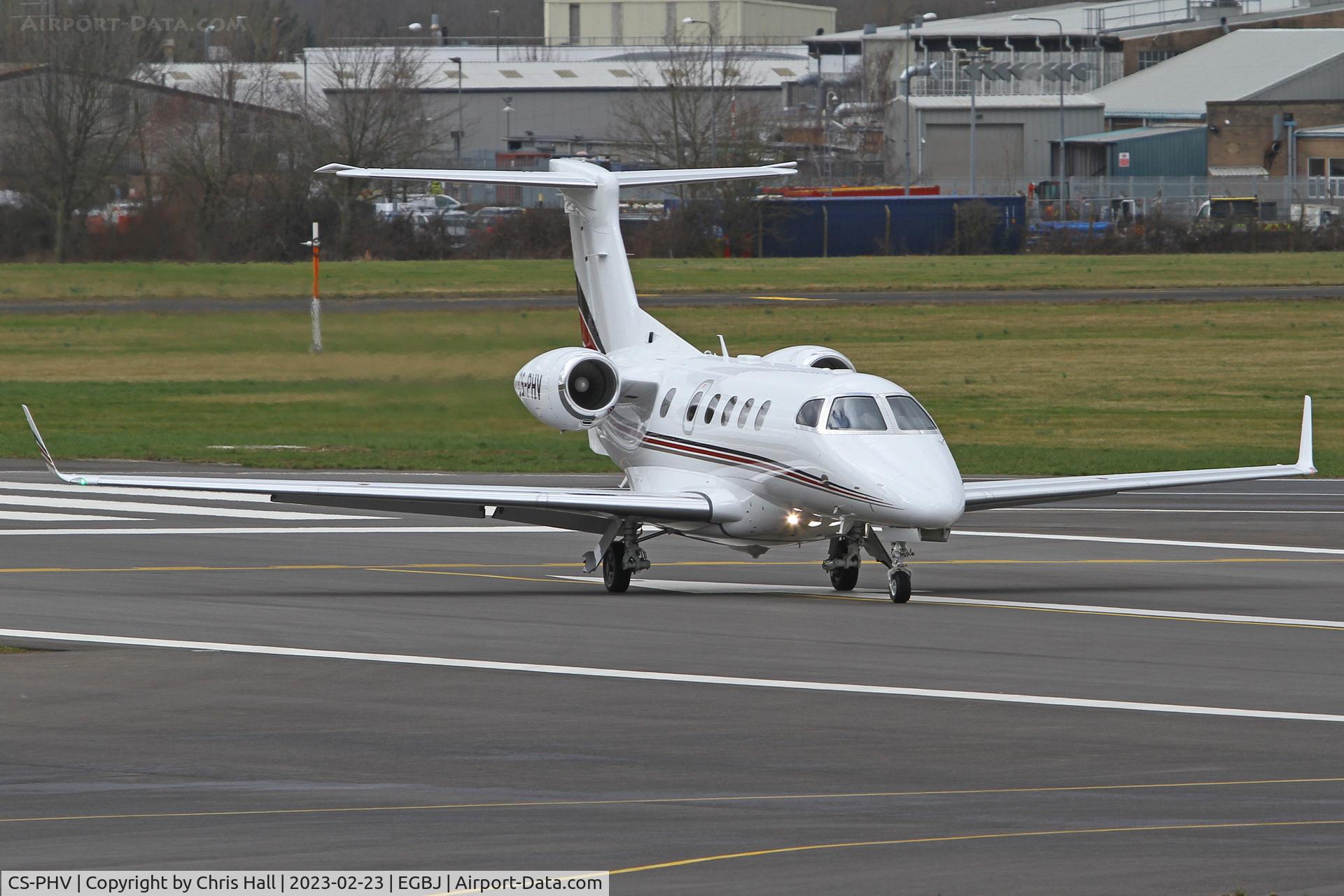 CS-PHV, 2022 Embraer EMB-505 Phenom 300 C/N 50500664, Staverton