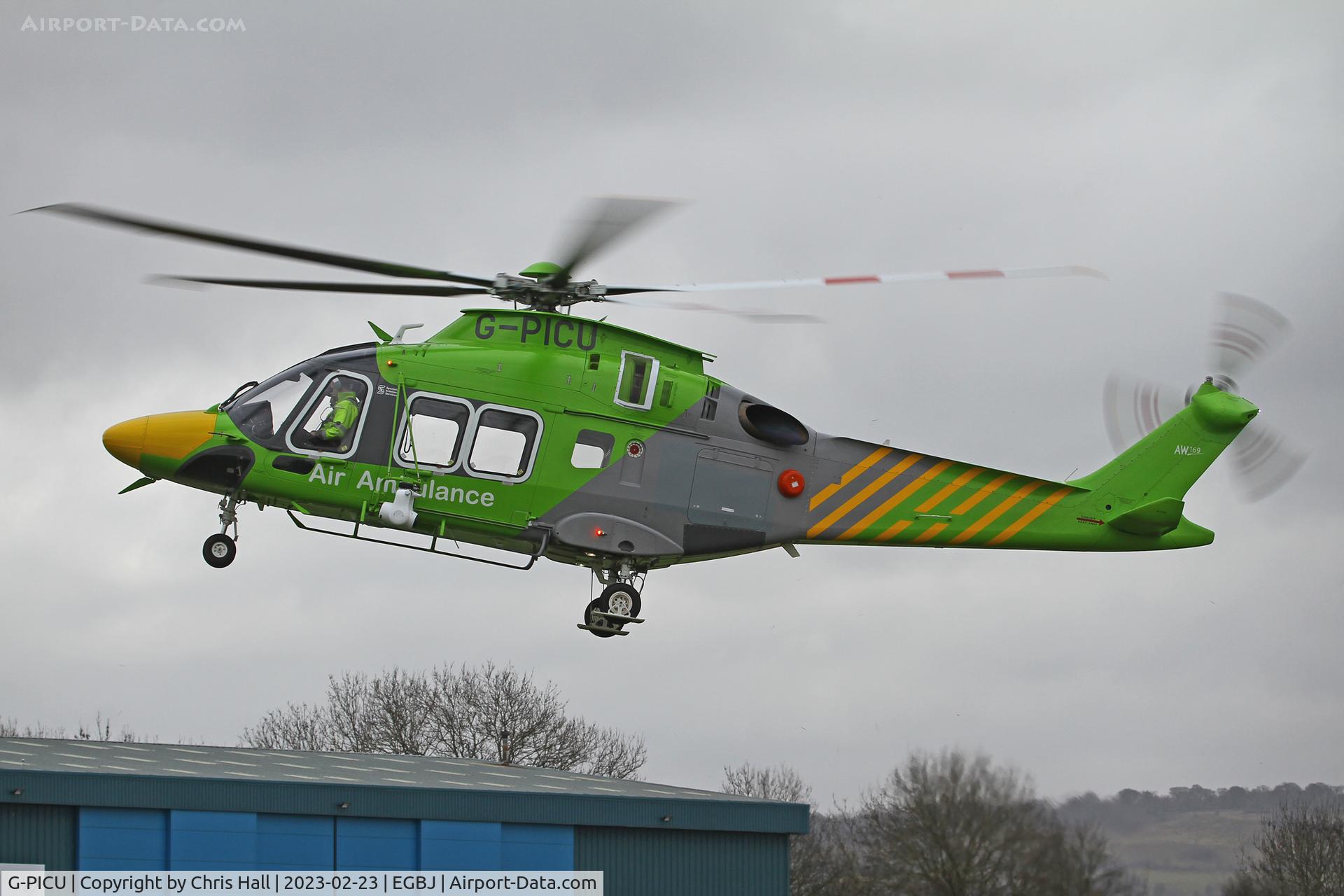 G-PICU, 2017 Leonardo AW169 C/N 69055, Staverton