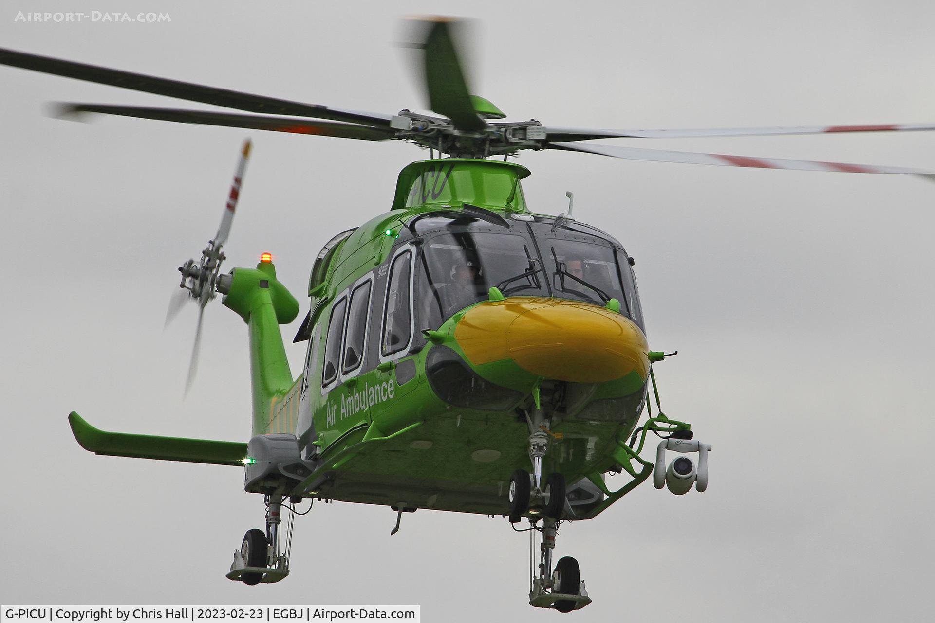 G-PICU, 2017 Leonardo AW169 C/N 69055, Staverton