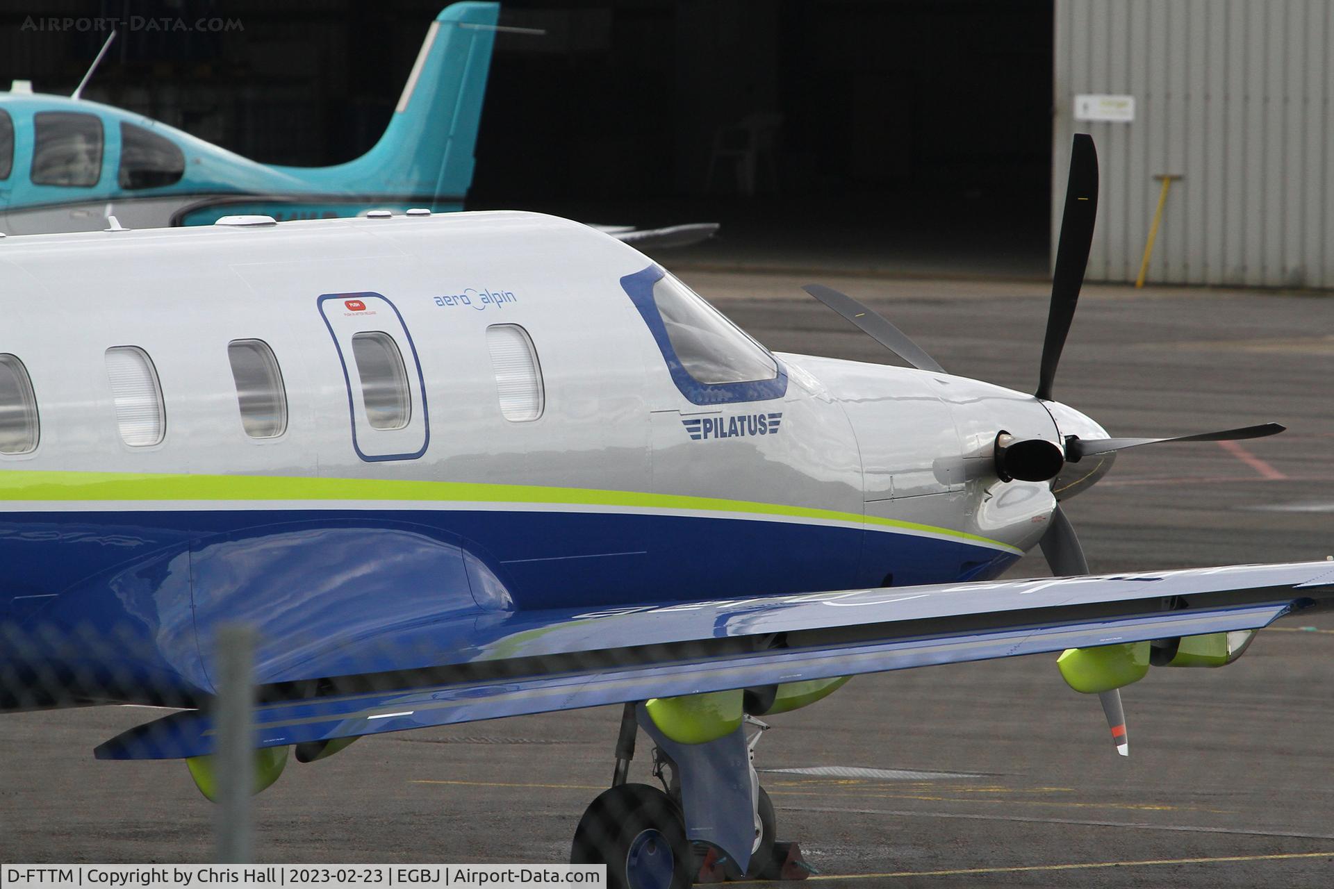 D-FTTM, 2022 Pilatus PC-12/47E NGX C/N 2203, Staverton