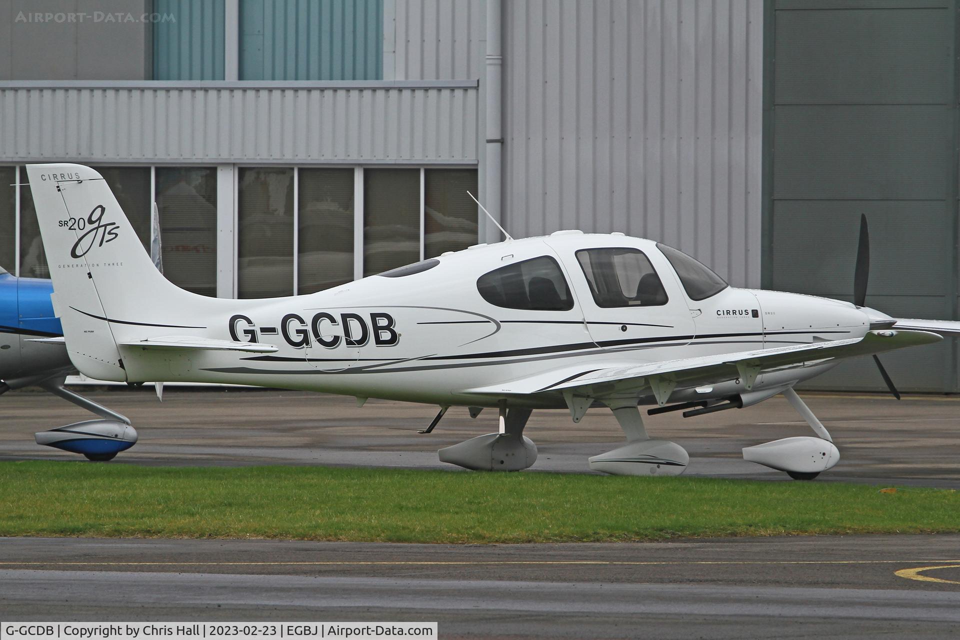 G-GCDB, 2009 Cirrus SR20 GTS C/N 1967, Staverton