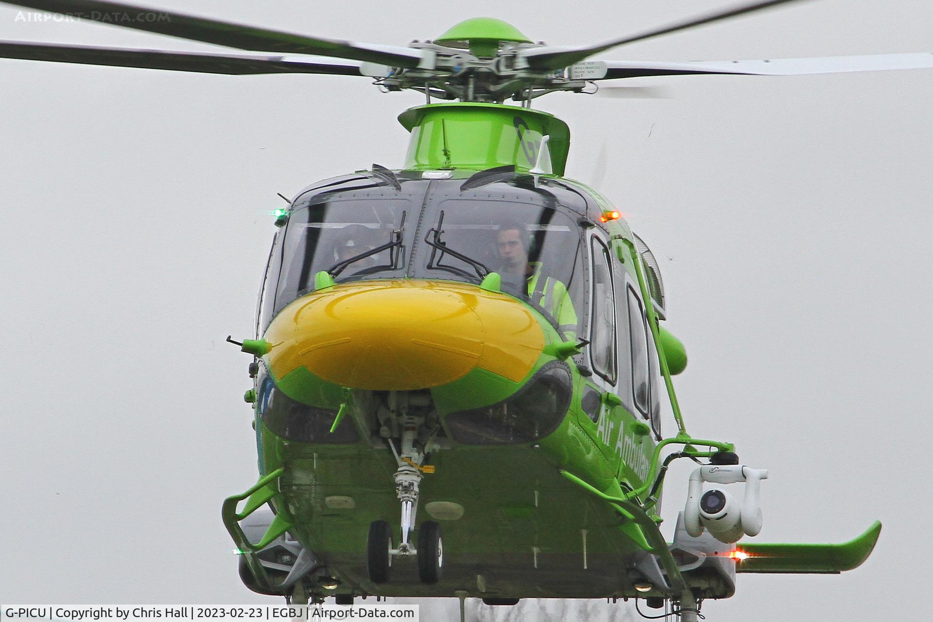 G-PICU, 2017 Leonardo AW169 C/N 69055, Staverton