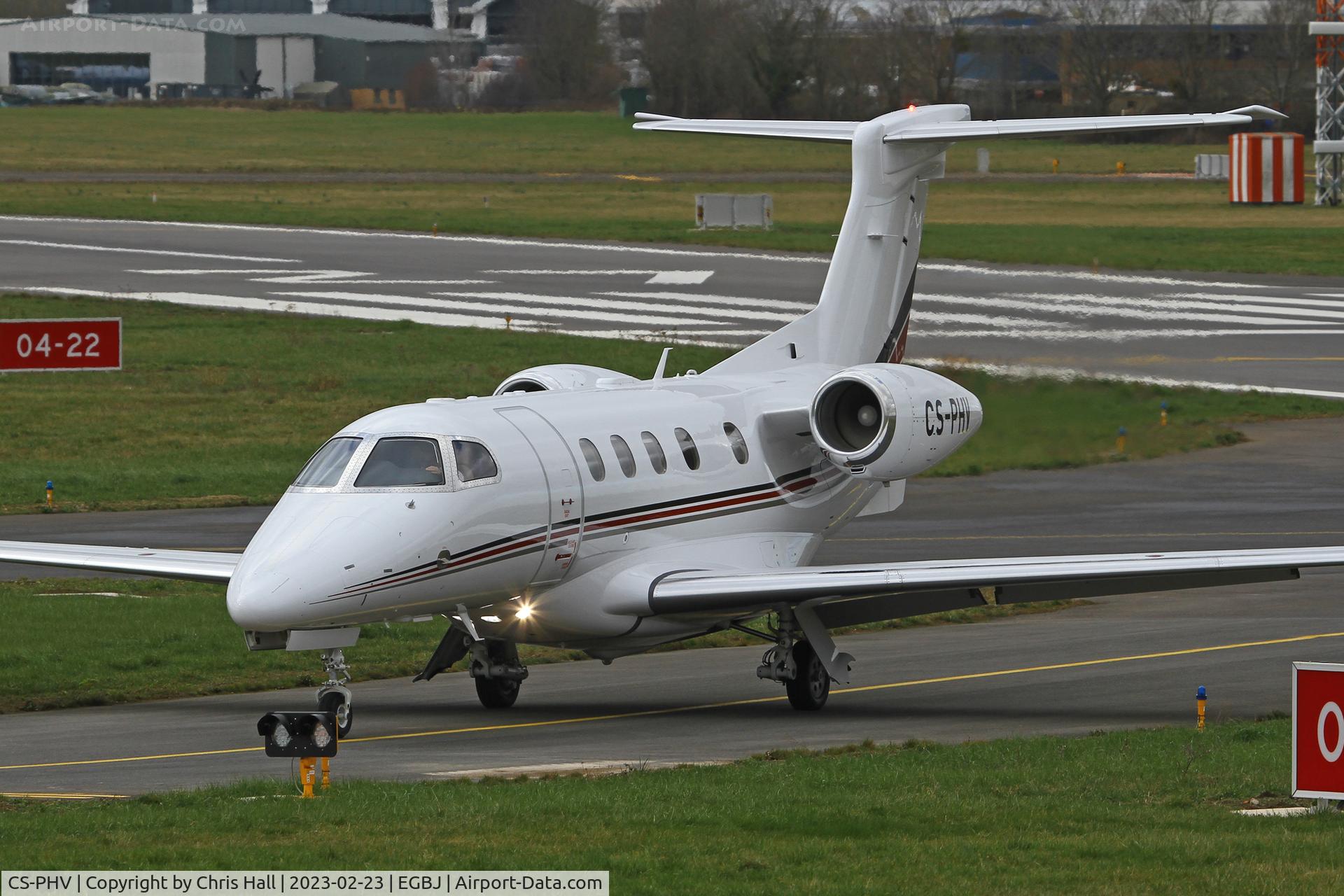 CS-PHV, 2022 Embraer EMB-505 Phenom 300 C/N 50500664, Staverton