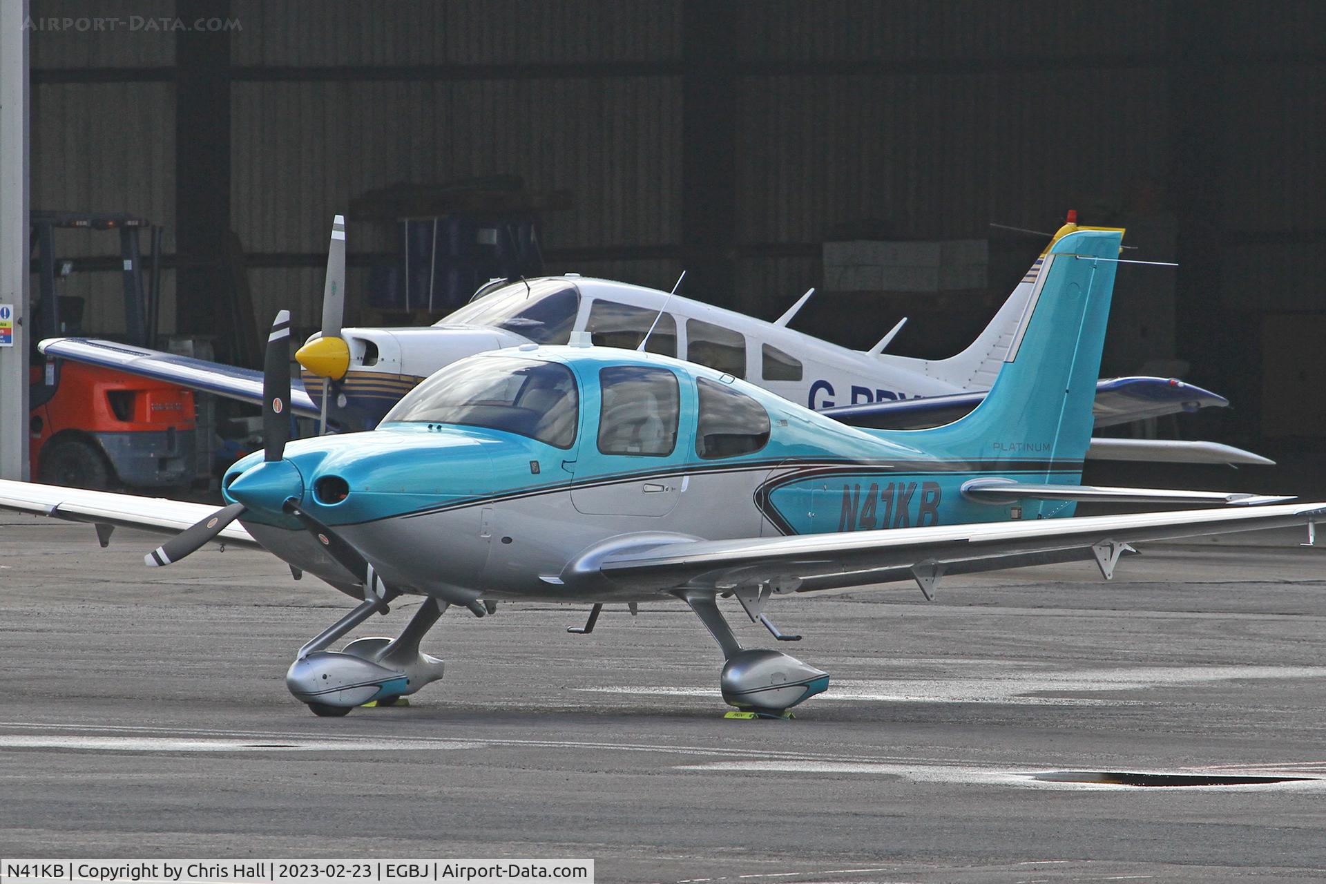 N41KB, 2022 Cirrus SR22 C/N 8813, Staverton