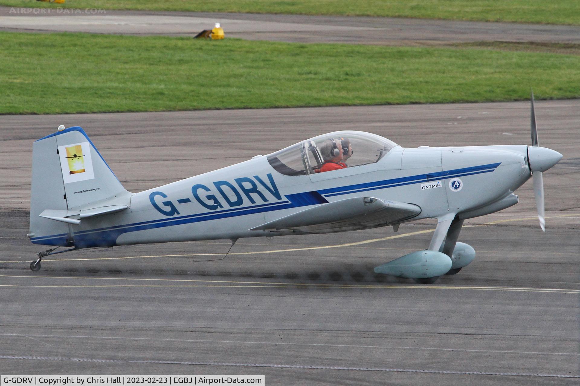 G-GDRV, 1993 Vans RV-6 C/N 21367, Staverton