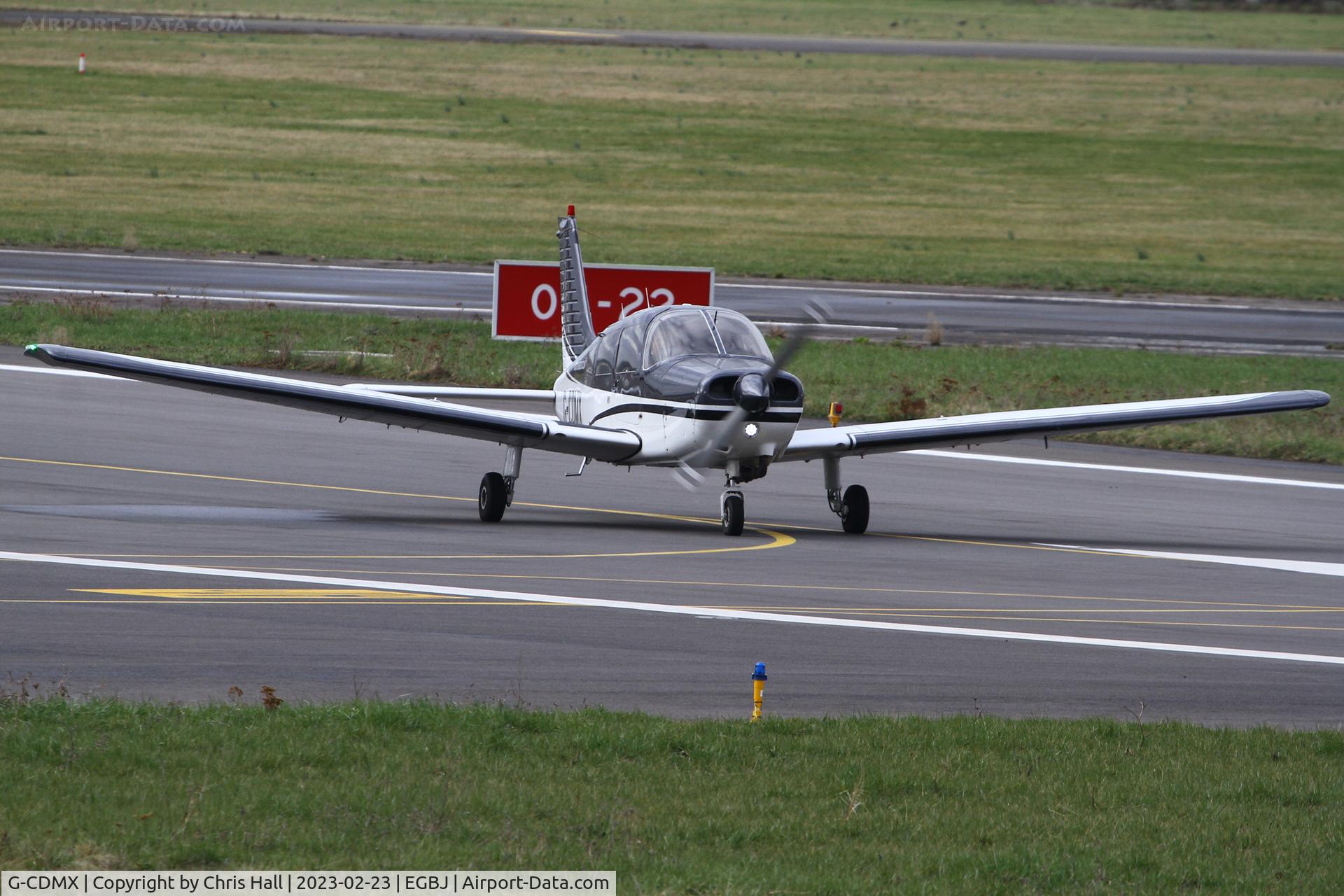 G-CDMX, 1979 Piper PA-28-161 Cherokee Warrior II C/N 28-7916006, Staverton