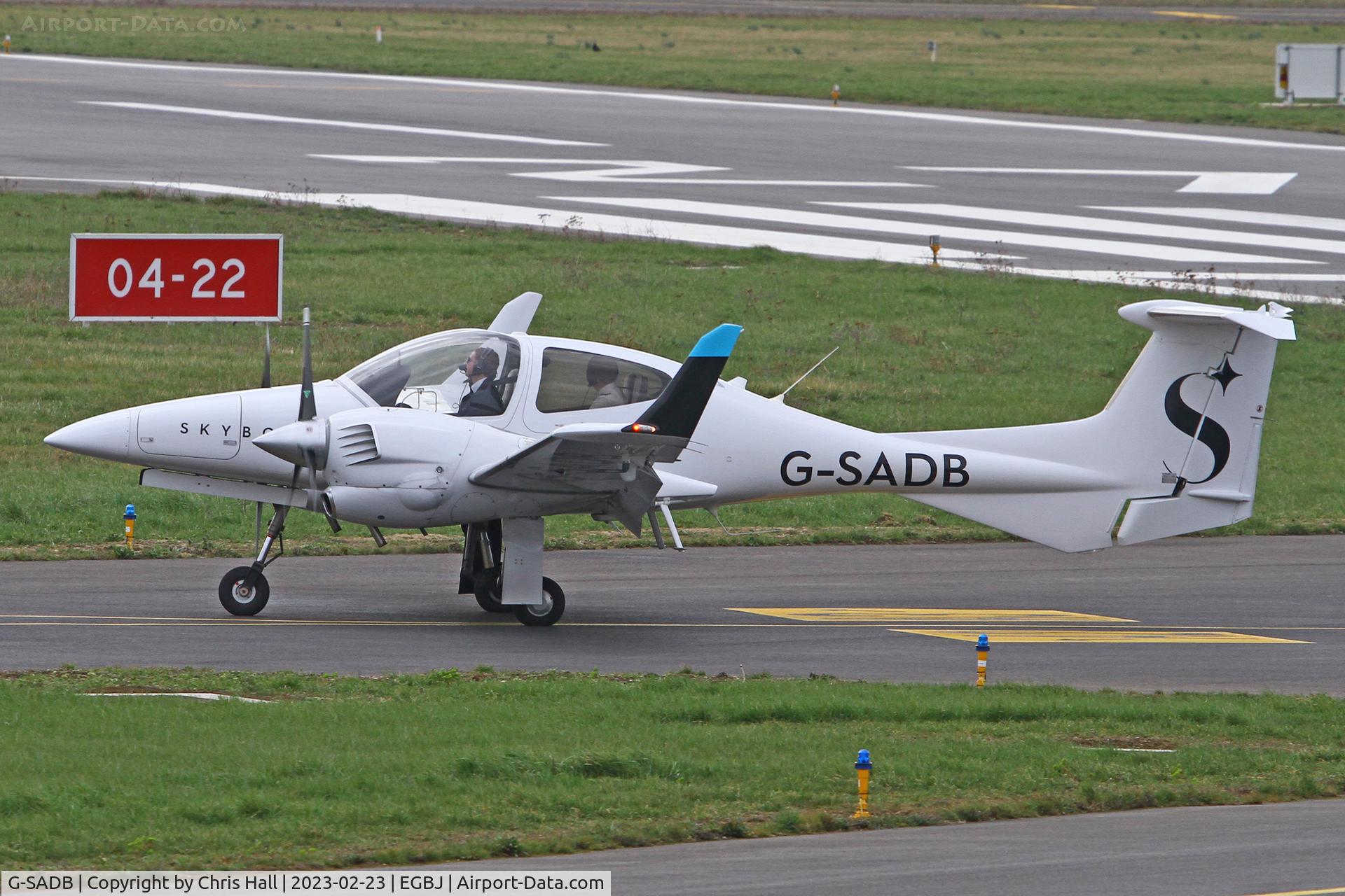 G-SADB, 2007 Diamond DA-42M Twin Star C/N 42.M003, Staverton