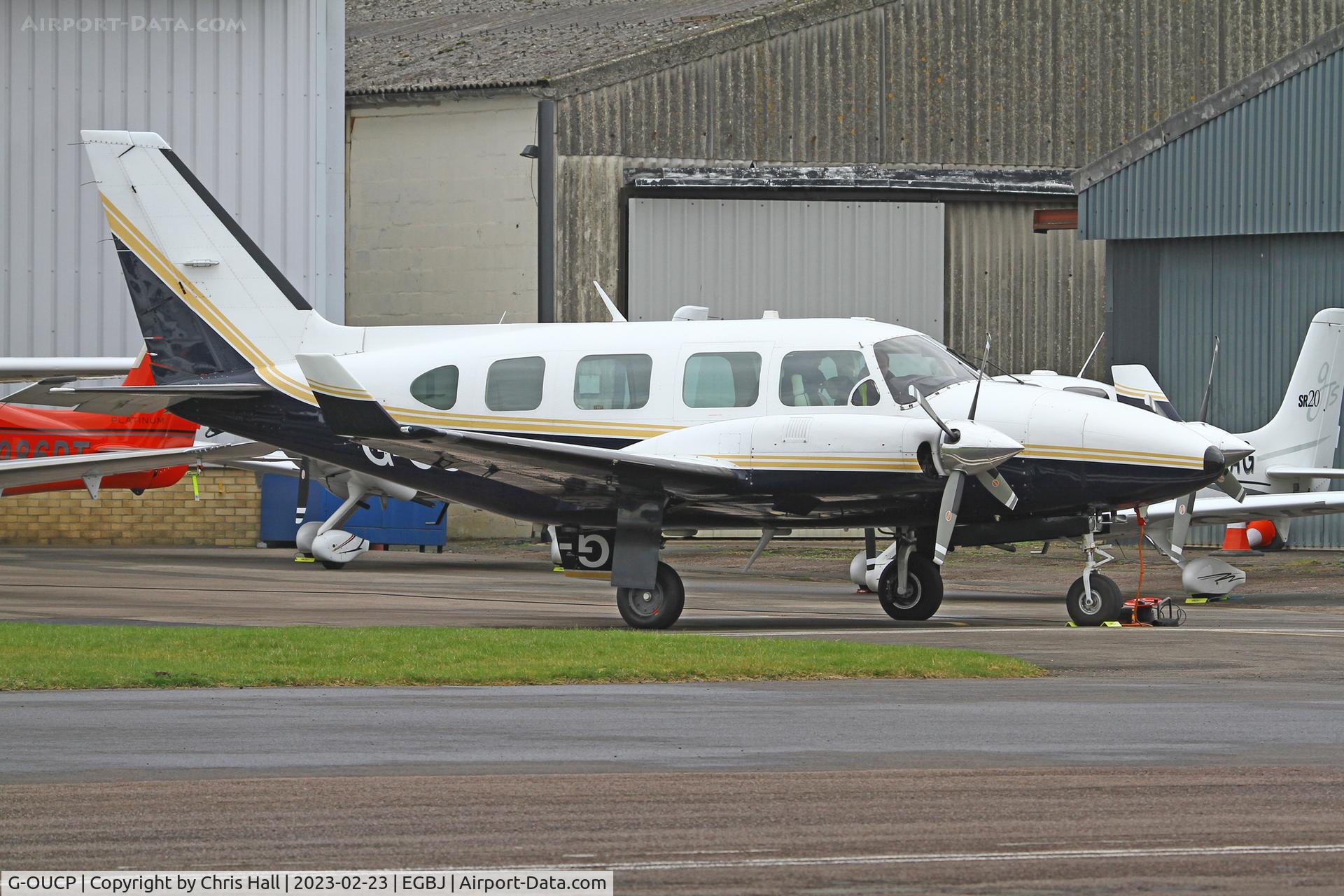 G-OUCP, 1979 Piper PA-31-310 Navajo Navajo C/N 31-7912117, Staverton