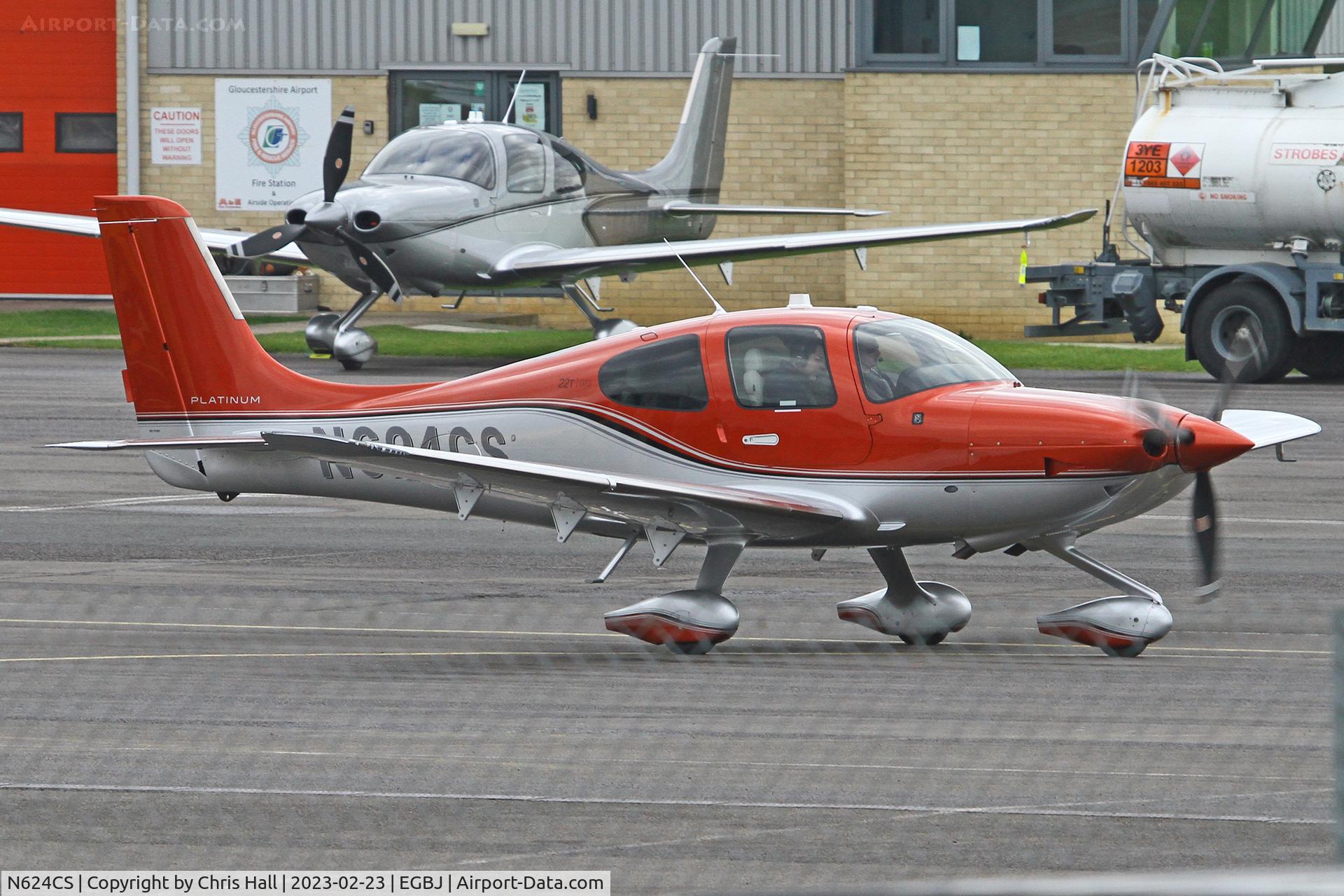 N624CS, 2019 Cirrus SR22T C/N 2012, Staverton