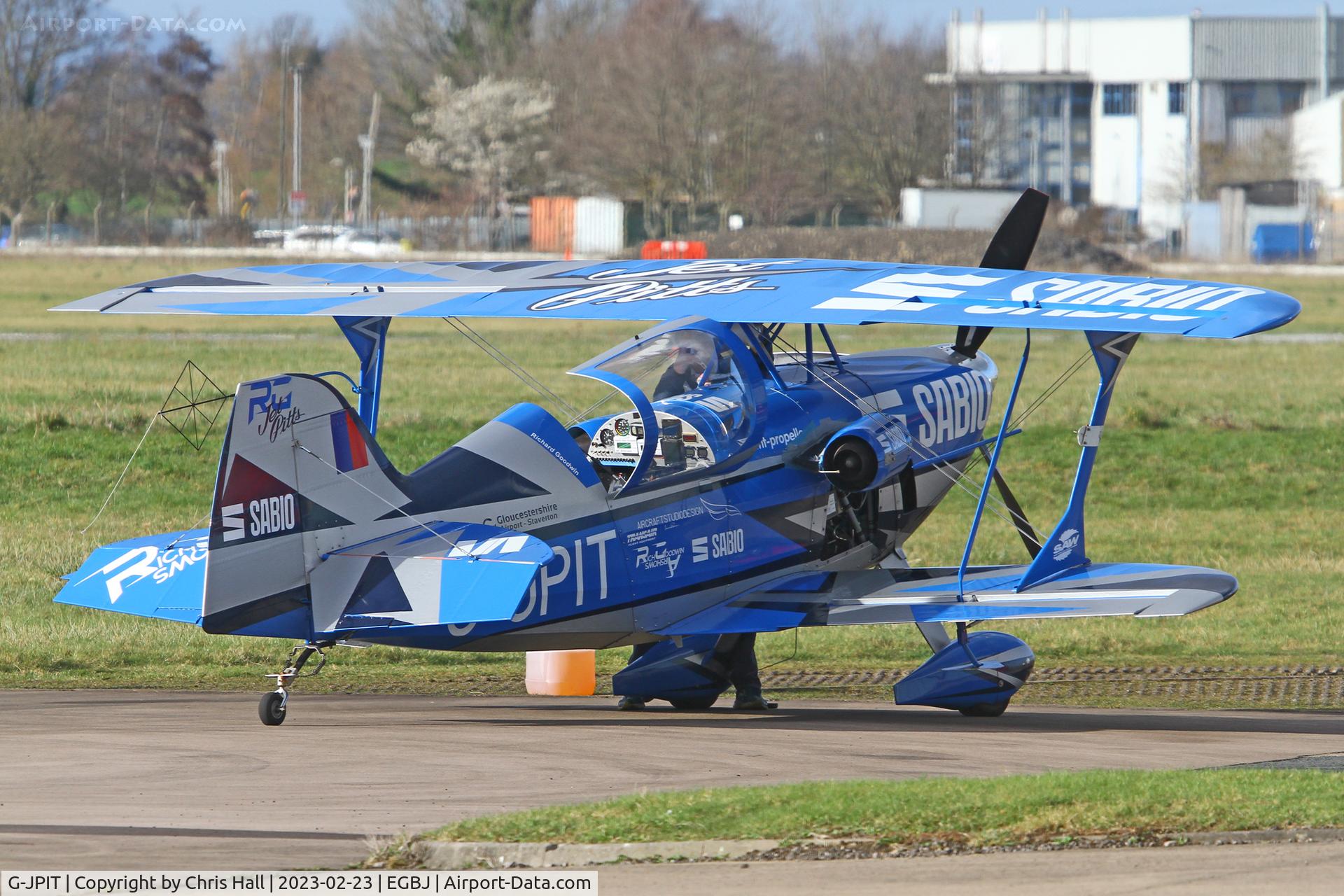 G-JPIT, 2017 Pitts S-2SE Special (modified) Special C/N LAA 009C-15409, Staverton