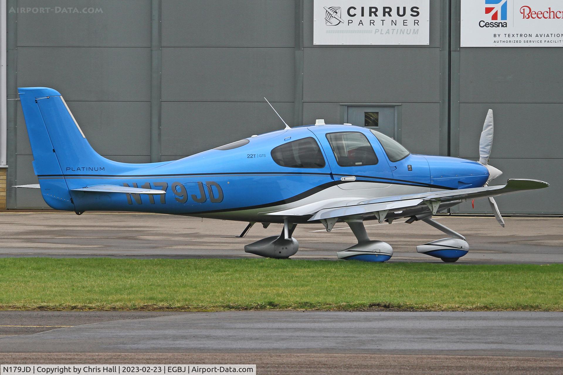 N179JD, 2017 Cirrus SR-22T GTS Platinum C/N 1527, Staverton