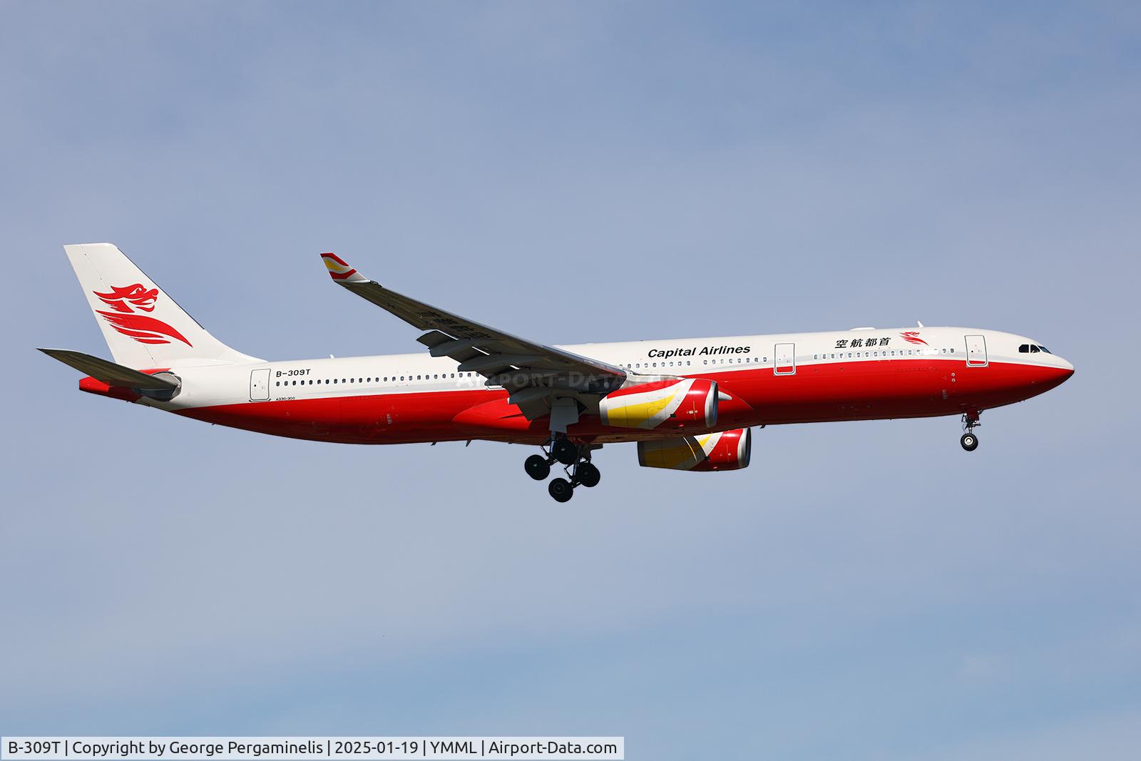 B-309T, Airbus A330-343 C/N 1917, Short final for runway 34.