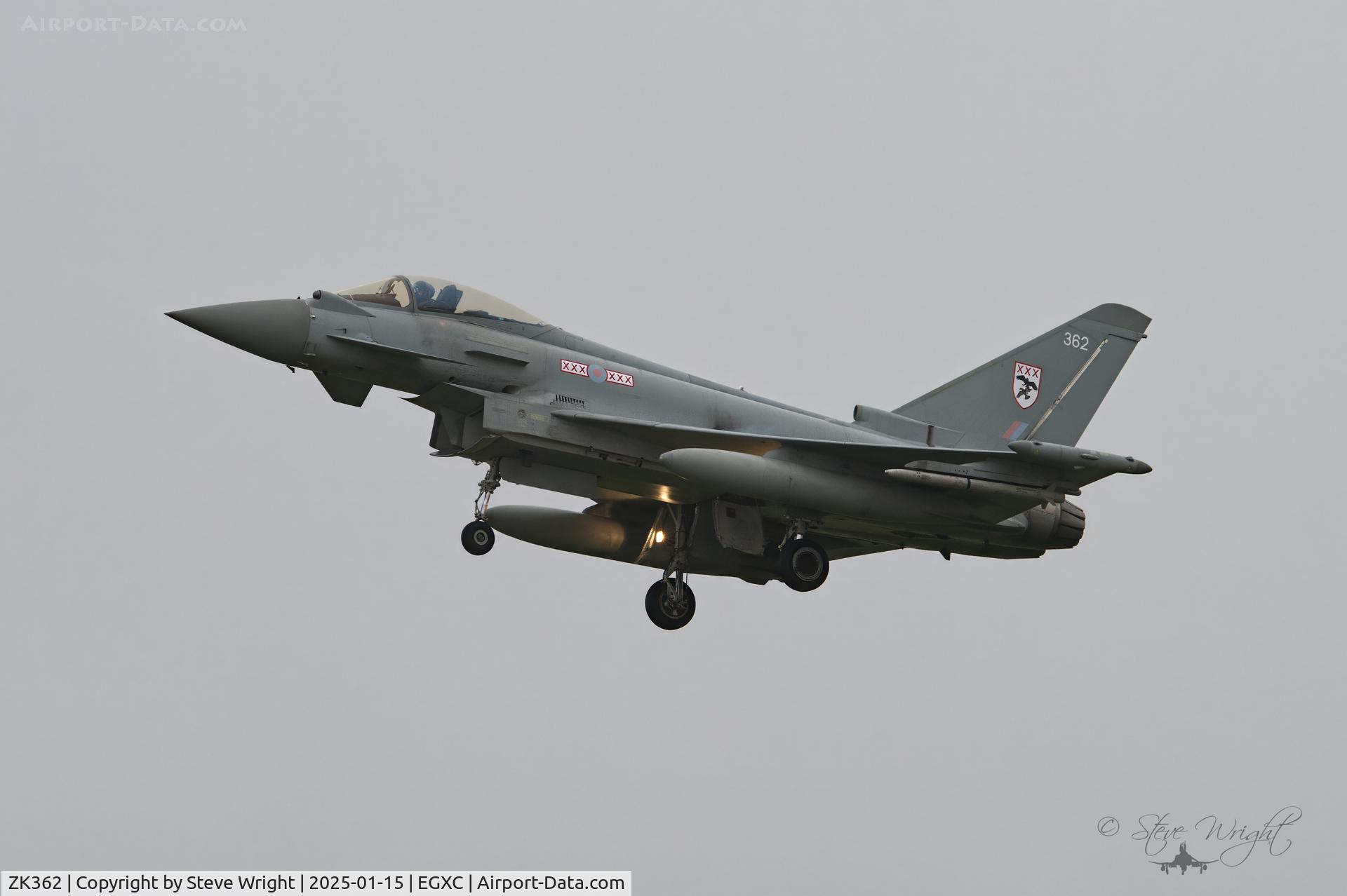 ZK362, 2014 Eurofighter EF-2000 Typhoon FGR.4 C/N BS123/442, RAF Coningsby Lincolnshire UK
