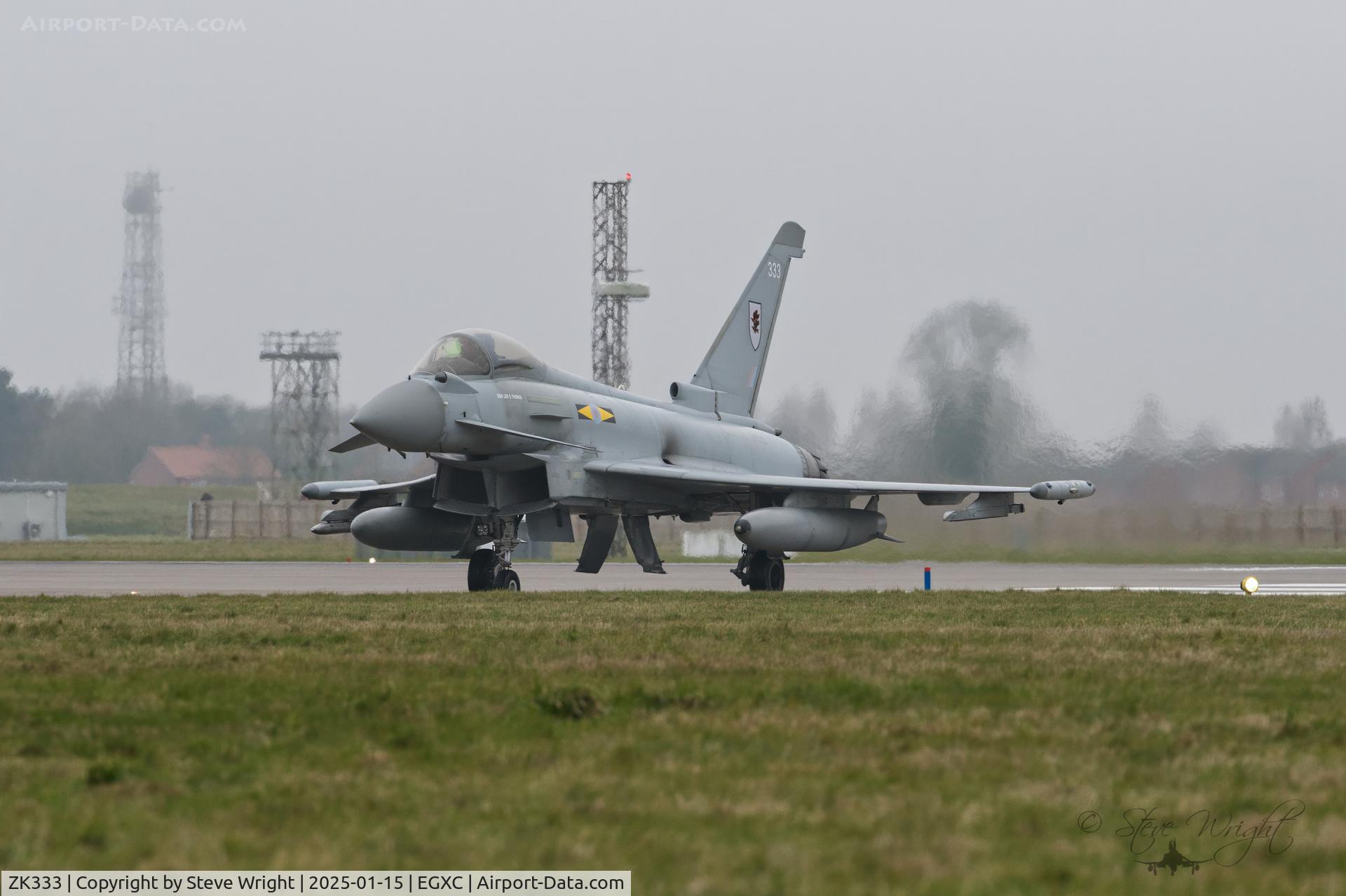 ZK333, 2012 Eurofighter EF-2000 Typhoon FGR4 C/N BS094, RAF Coningsby Lincolnshire UK