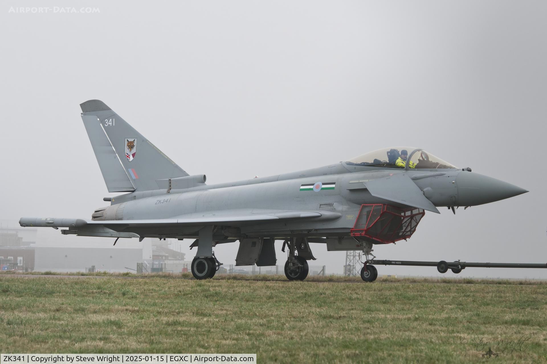 ZK341, Eurofighter EF2000 Typhoon C/N BS102, RAF Coningsby Lincolnshire UK