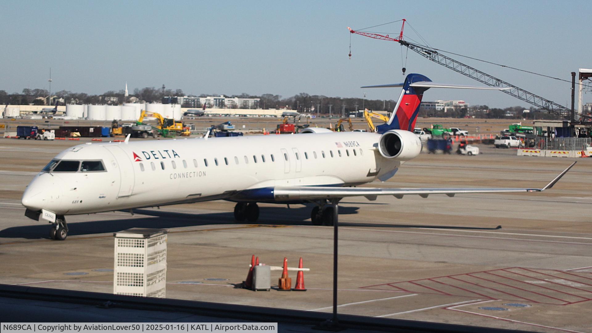 N689CA, 2007 Bombardier CRJ-900ER (CL-600-2D24) C/N 15133, Delta/SkyWest CRJ9