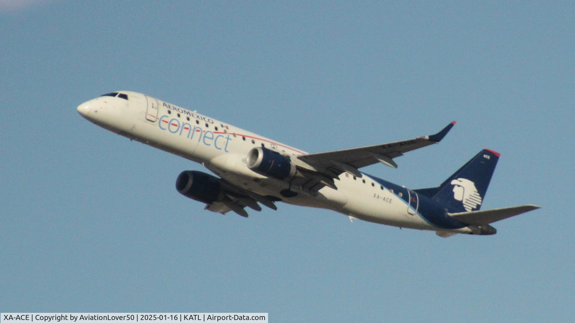 XA-ACE, 2012 Embraer 190AR (ERJ-190-100IGW) C/N 19000518, Aeromexico Connect E190