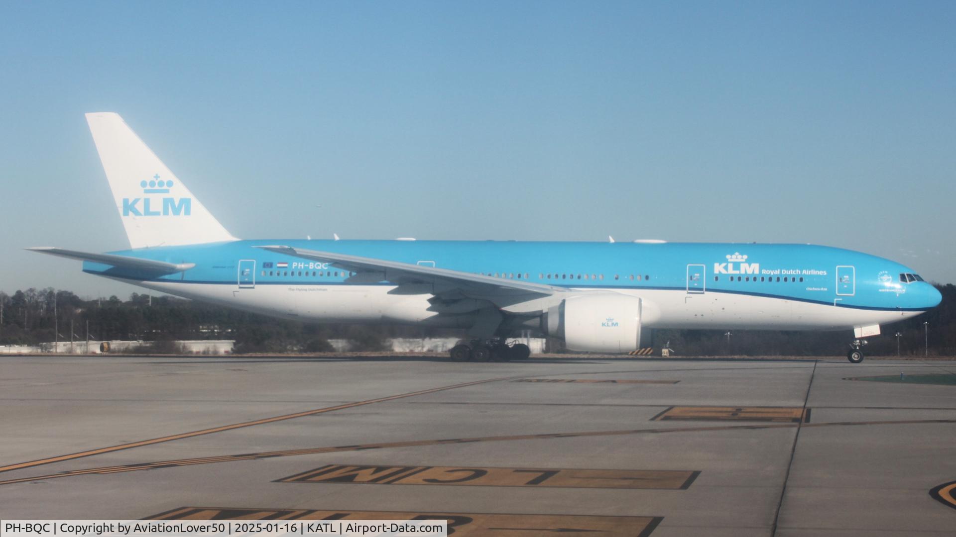 PH-BQC, 2003 Boeing 777-206/ER C/N 29397, KLM 772
