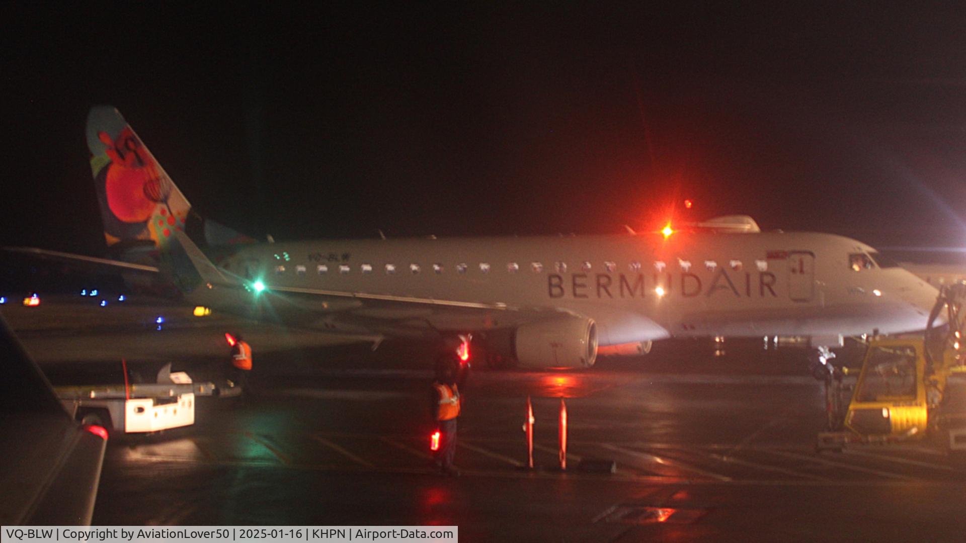 VQ-BLW, 2012 Embraer E175STD C/N 17000351, BermudAir E175