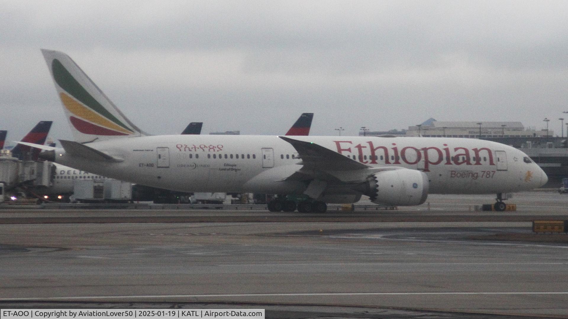 ET-AOO, 2012 Boeing 787-8 Dreamliner C/N 34743, Ethiopian 788