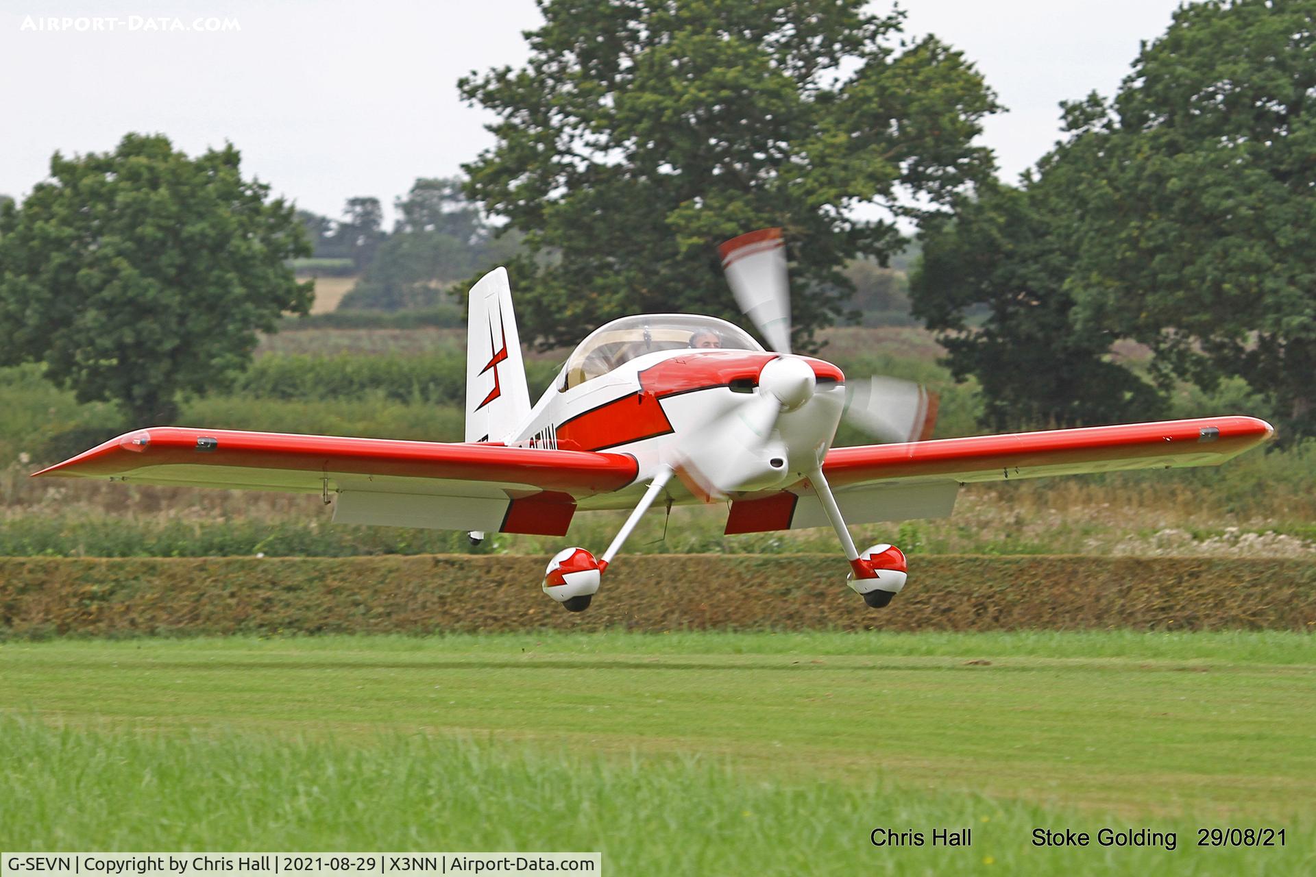 G-SEVN, 2003 Vans RV-7 C/N PFA 323-13795, Stoke Golding Stake Out 2021