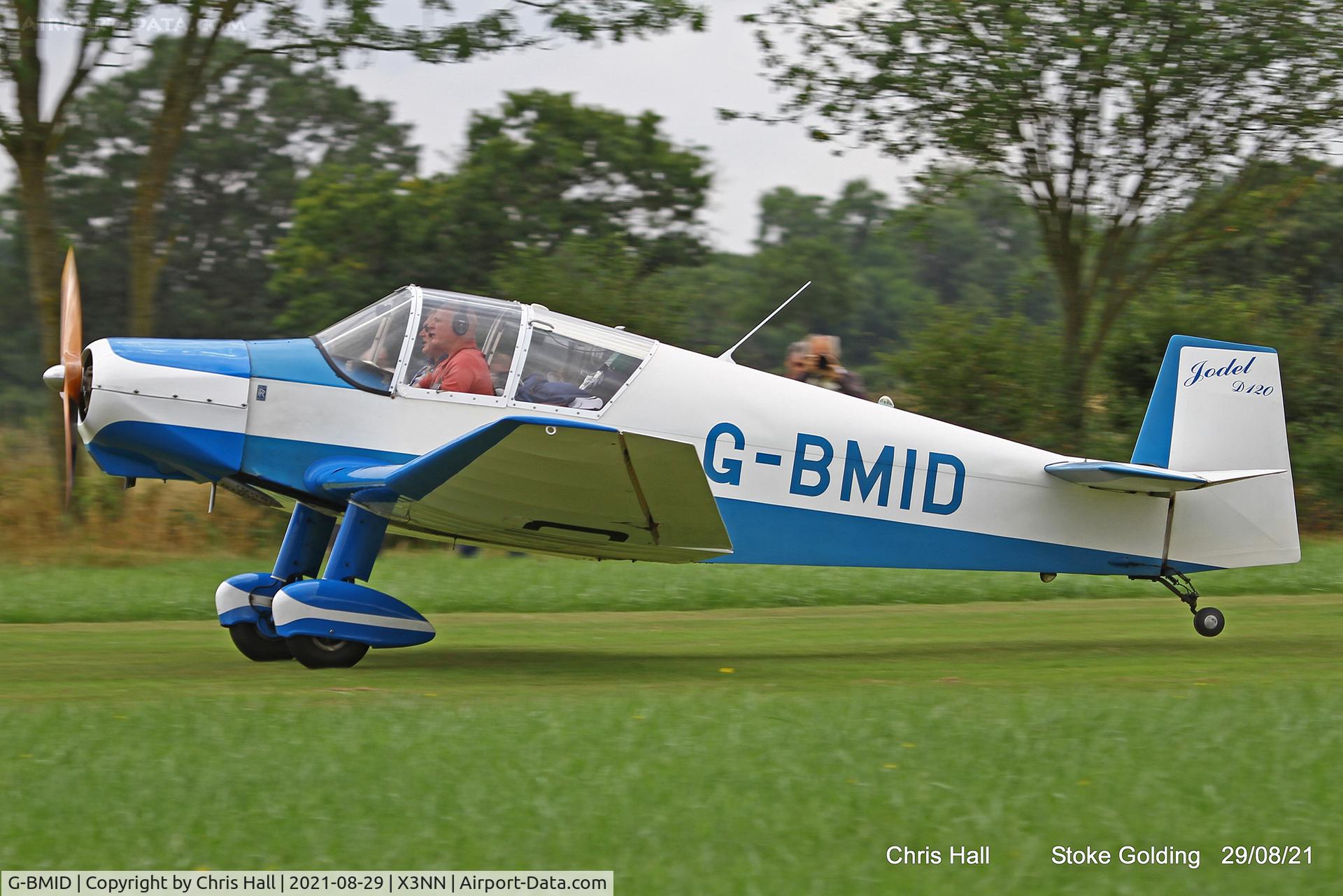 G-BMID, 1964 Jodel (Wassmer) D-120 Paris-Nice C/N 259, Stoke Golding Stake Out 2021