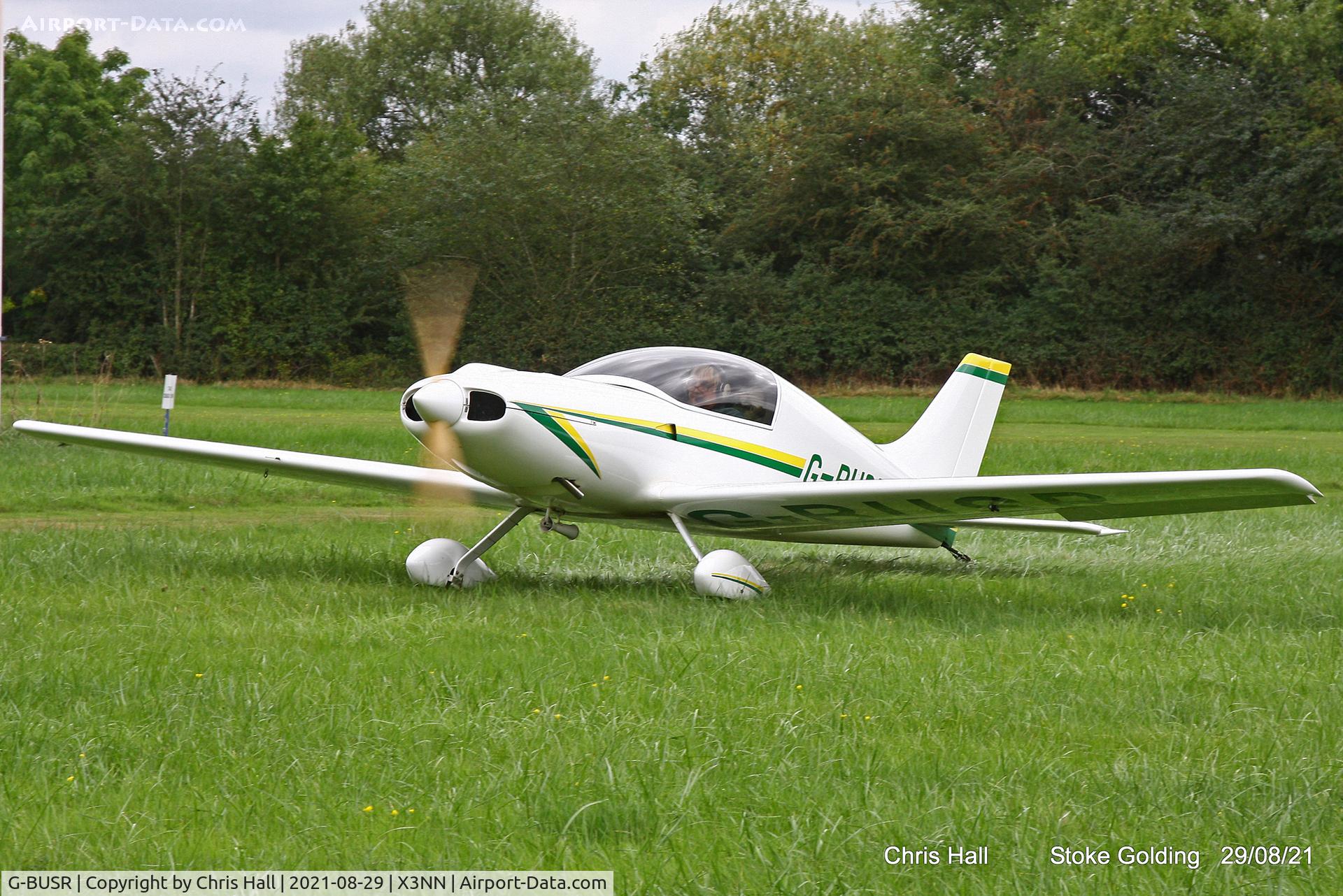G-BUSR, 1995 Aero Designs Pulsar C/N PFA 202-12356, Stoke Golding Stake Out 2021