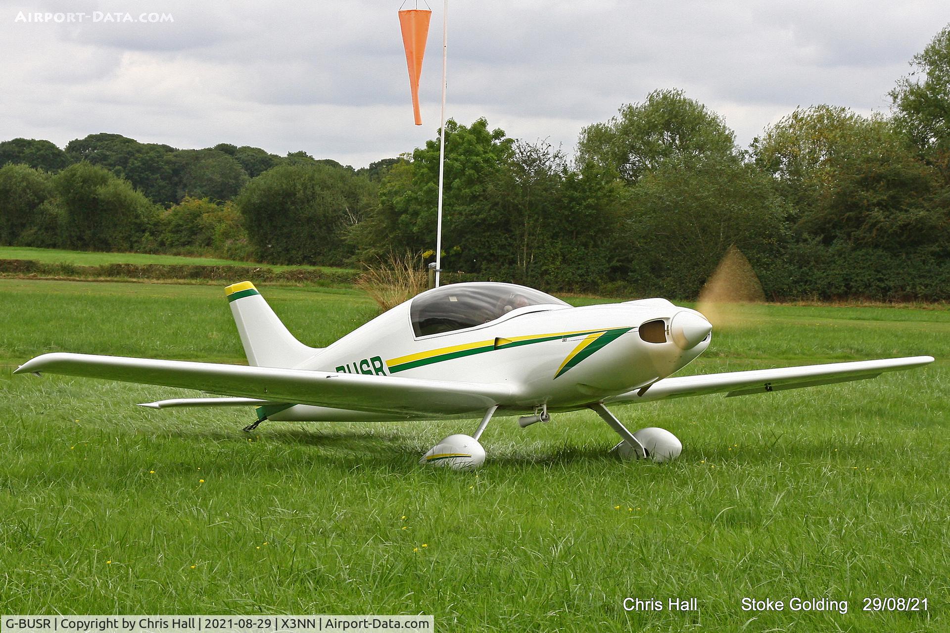 G-BUSR, 1995 Aero Designs Pulsar C/N PFA 202-12356, Stoke Golding Stake Out 2021