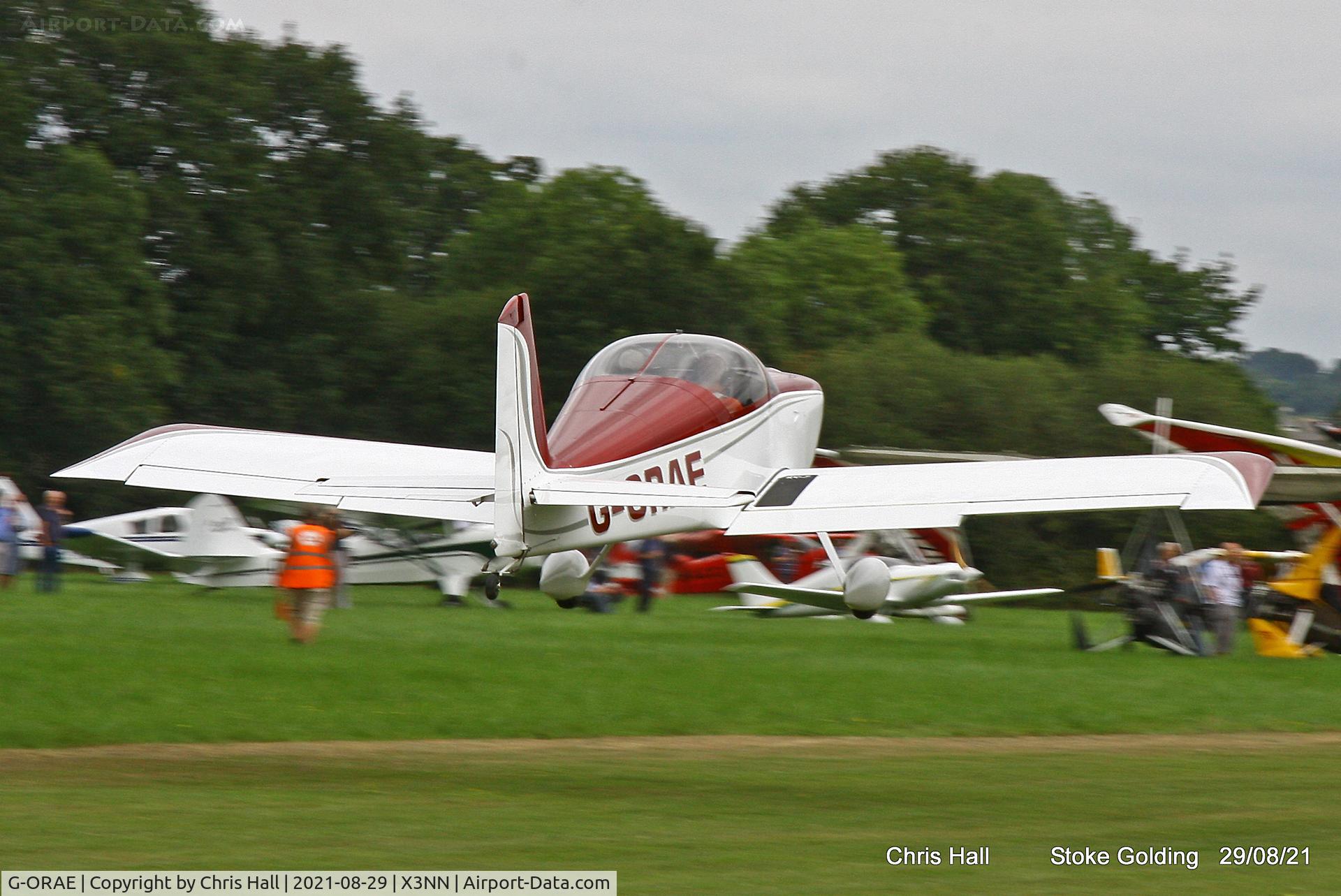 G-ORAE, 2003 Vans RV-7 C/N PFA 323-14016, Stoke Golding Stake Out 2021