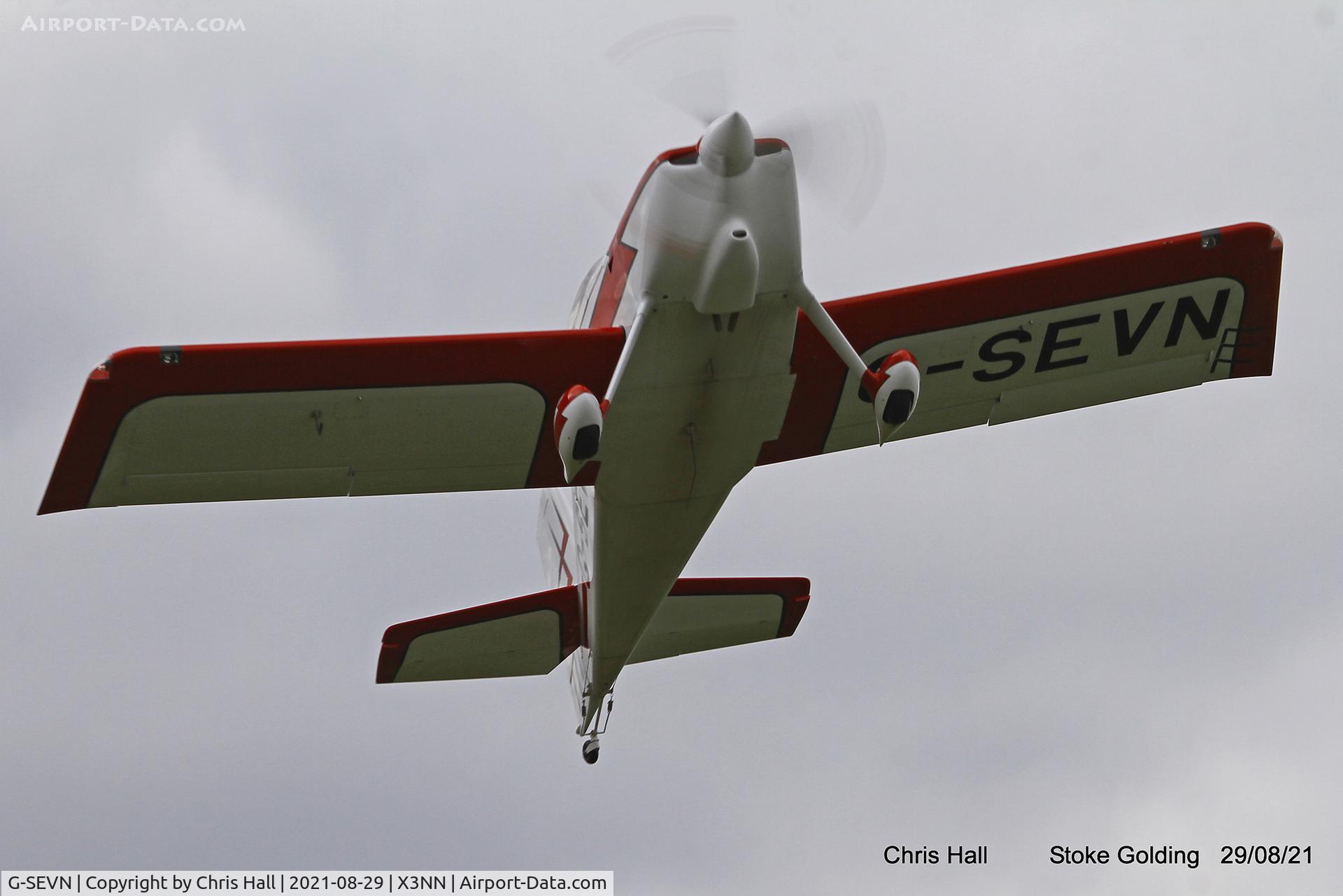 G-SEVN, 2003 Vans RV-7 C/N PFA 323-13795, Stoke Golding Stake Out 2021