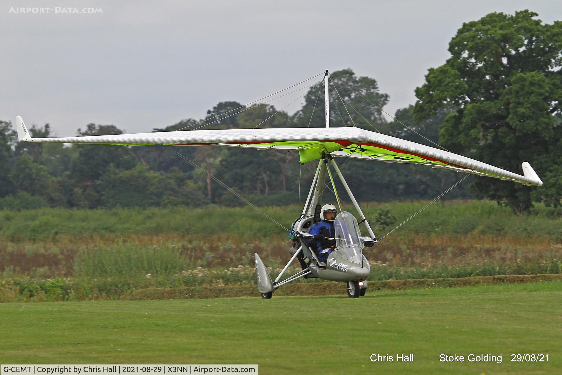 G-CEMT, 2007 P&M Aviation Quik GT450 C/N 8251, Stoke Golding Stake Out 2021