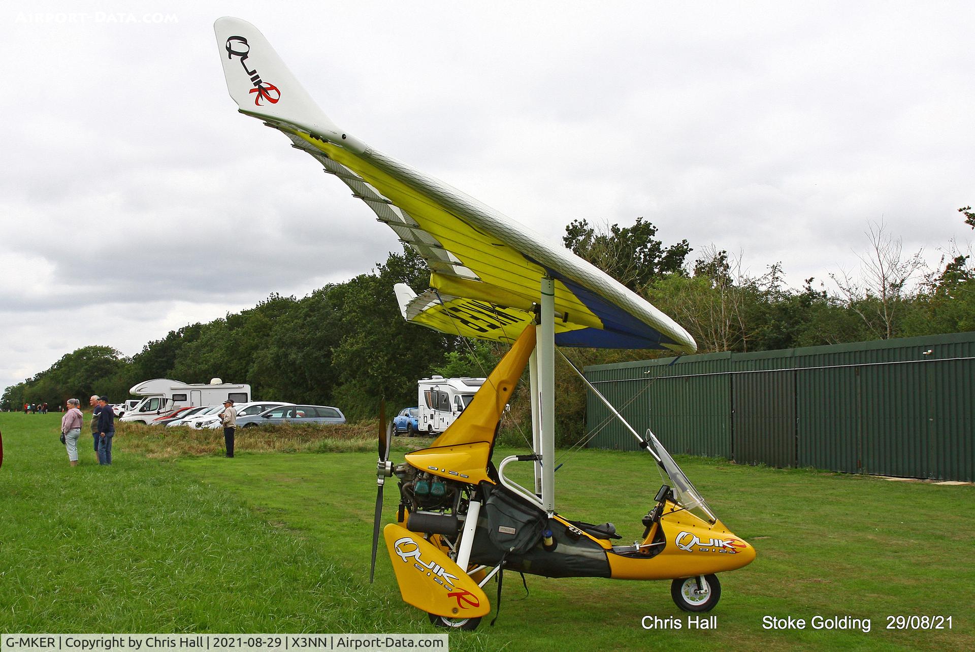 G-MKER, 2011 P&M Aviation Quikr C/N 8581, Stoke Golding Stake Out 2021