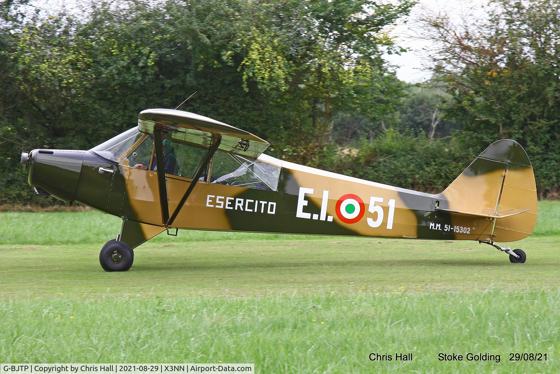 G-BJTP, 1951 Piper L-18C Super Cub (PA-18-95) C/N 18-999, Stoke Golding Stake Out 2021
