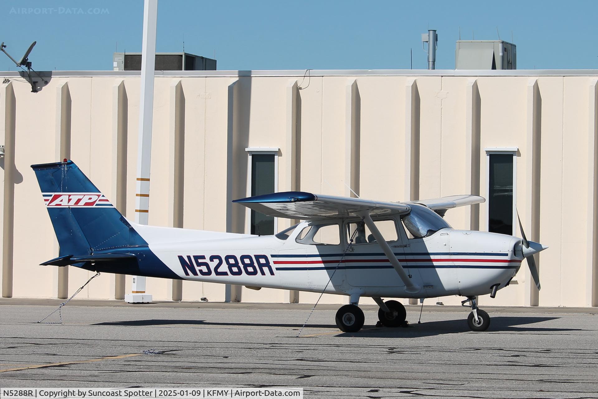 N5288R, 1974 Cessna 172M C/N 17263502, ATP Skyhawk sits on the north ramp at Page Field