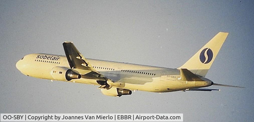 OO-SBY, 1994 Boeing 767-33A/ER C/N 27310, ex-slide