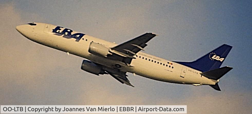 OO-LTB, 1988 Boeing 737-3M8(QC) C/N 24021, ex-slide
