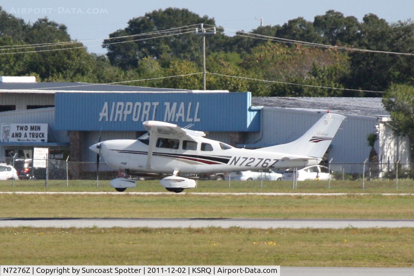 N7276Z, 1999 Cessna 206H Stationair C/N 20608043, N7276Z on arrival to Runway 32 at Sarasota-Bradenton International Airport