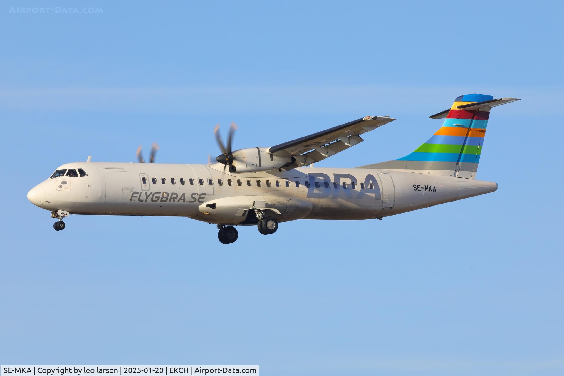 SE-MKA, 2015 ATR 72-212A C/N 1276, Copenhagen Kastrup 20.1.2025