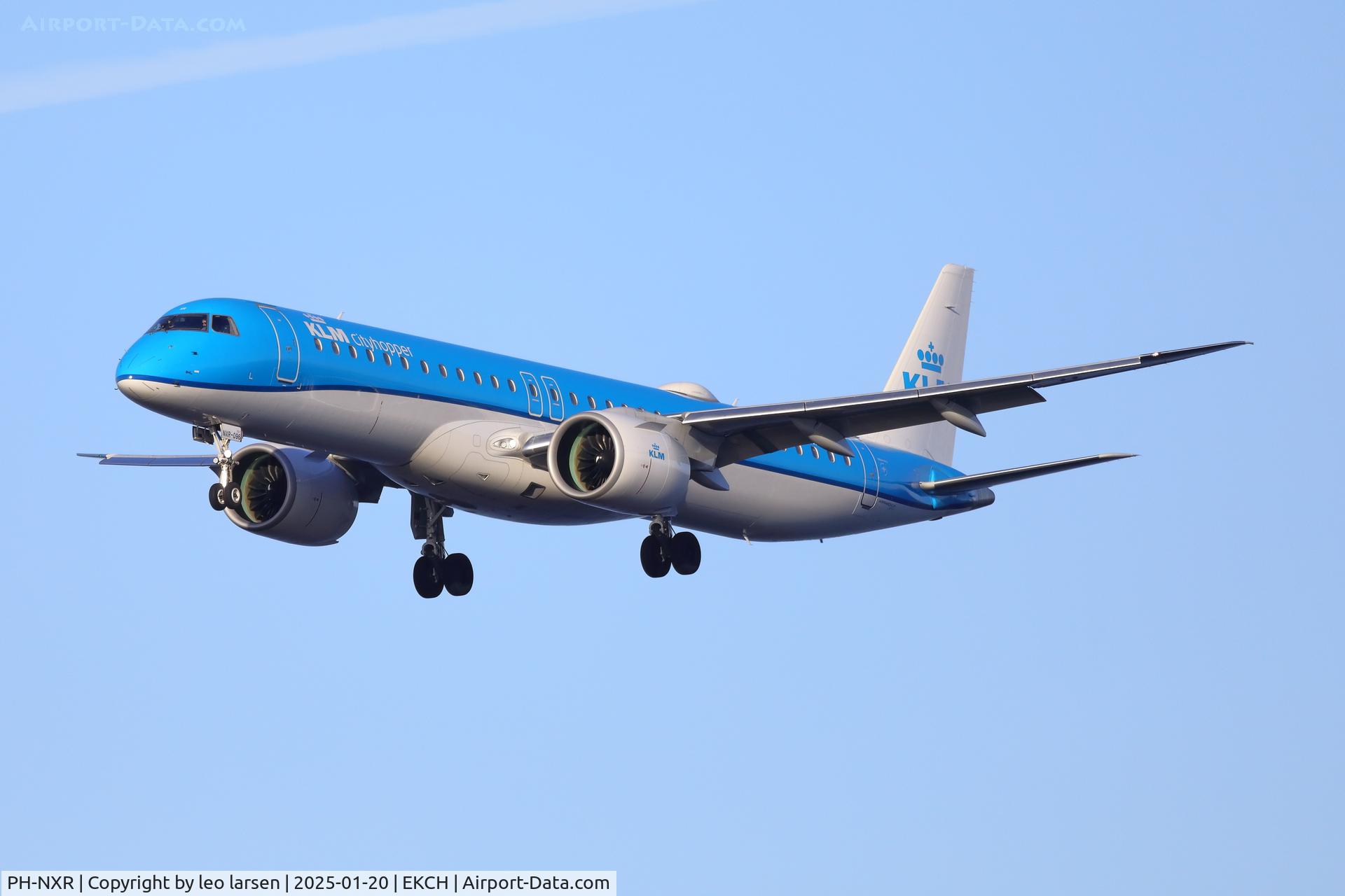 PH-NXR, 2023 Embraer E195-E2 (ERJ-190-400STD) C/N 19020096, Copenhagen 20.1.2025