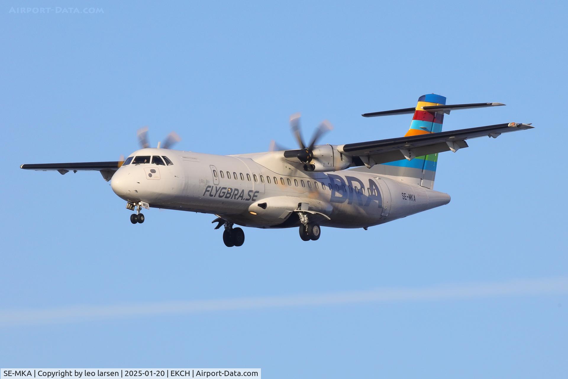 SE-MKA, 2015 ATR 72-212A C/N 1276, Copenhagen 20.1.2025-