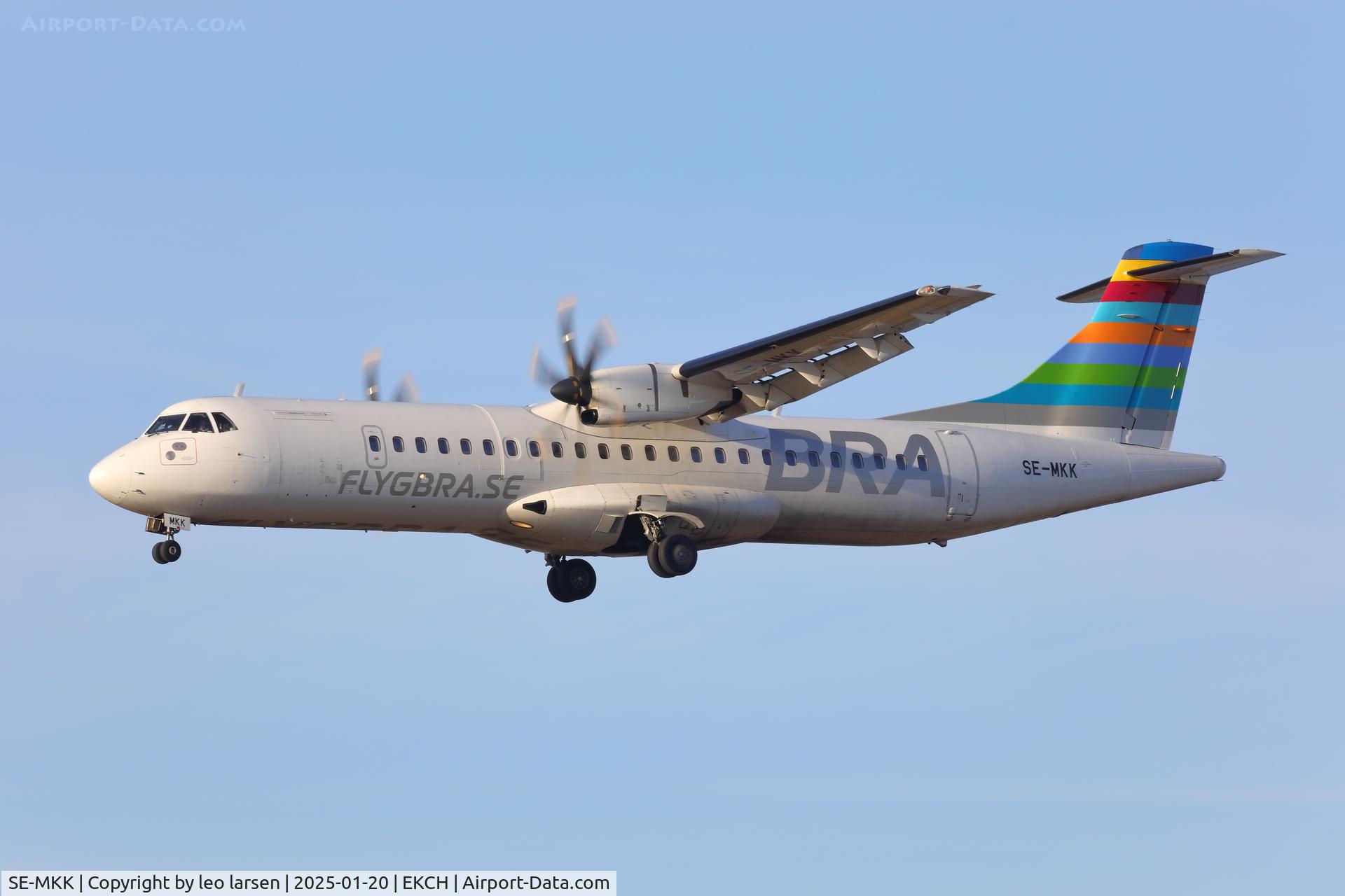 SE-MKK, 2017 ATR 72-600 C/N 1341, Copenhagen Kastrup 20.1.2025