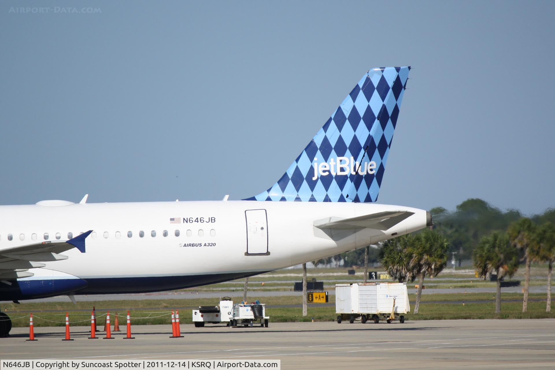 N646JB, 2006 Airbus A320-232 C/N 2945, JetBlue Airways - Harlequin
